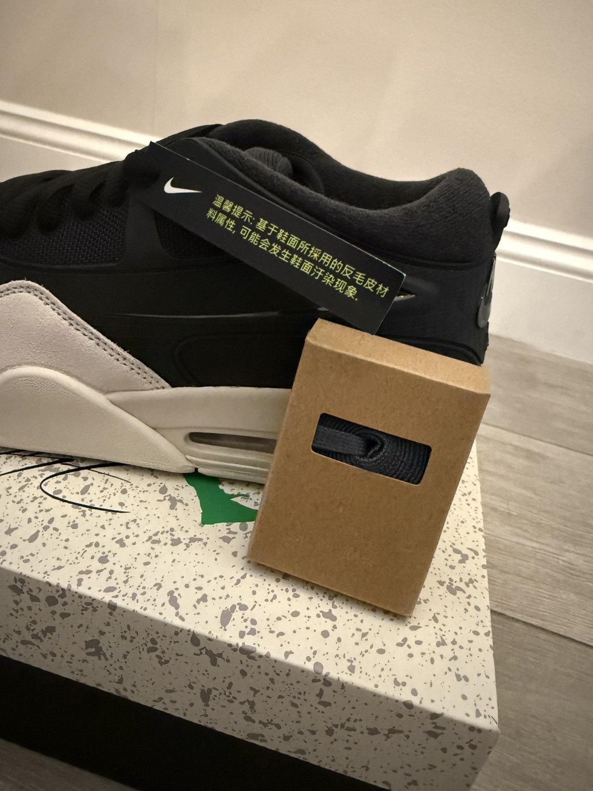 Jordan Brand Air Jordan 4 RM FQ7939-001 Black Light Bone Dark Grey Sz 11 Size US 11 / EU 44 - 9 Thumbnail