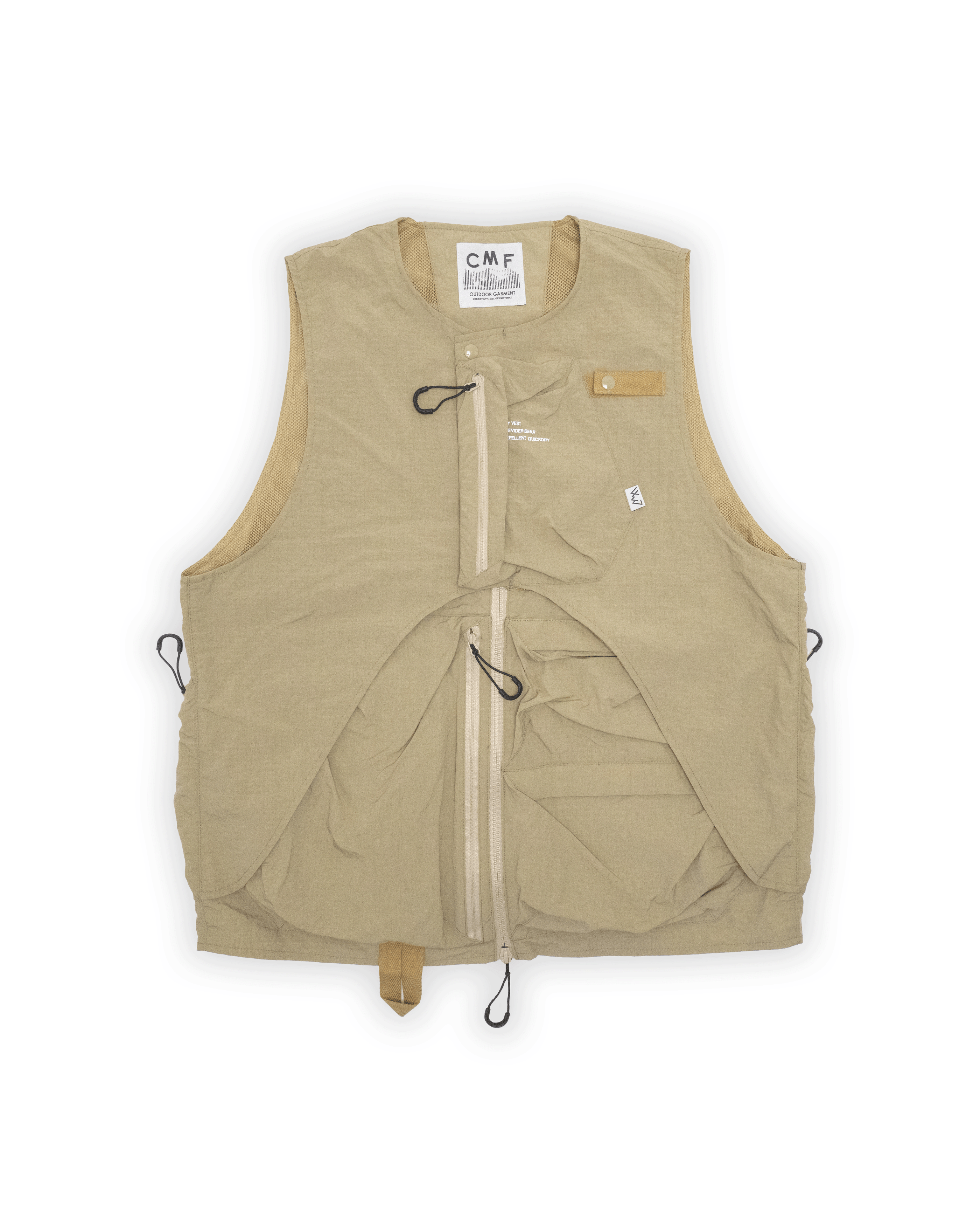 CMF Outdoor Garment Overlay Webbing-Trimmed Nylon-Ripstop Gilet Vest Size US L / EU 52-54 / 3 - 1 Thumbnail