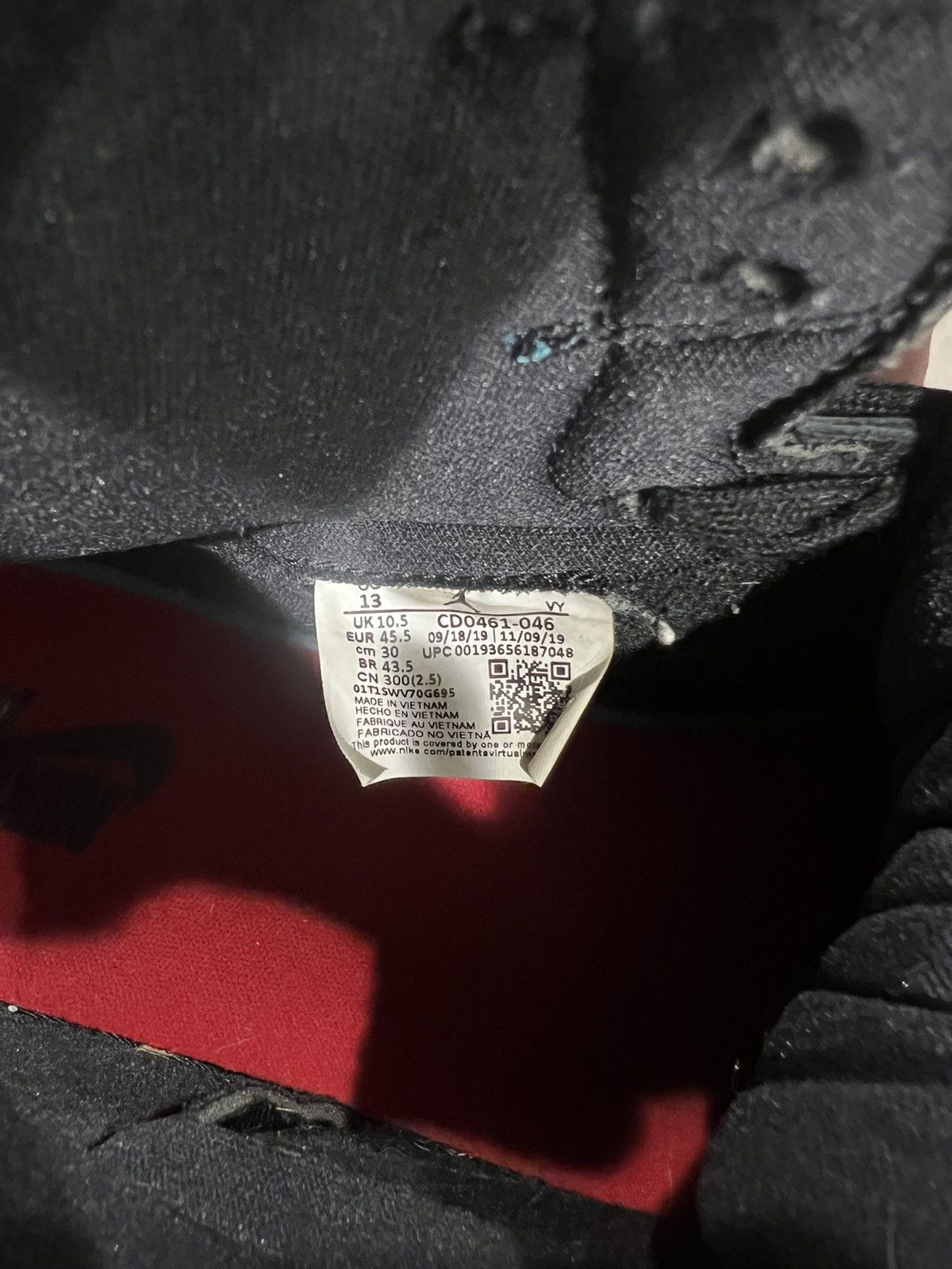 Jordan Brand NC to CHI Jordan 1 High Size US 11.5 / EU 44-45 - 7 Thumbnail