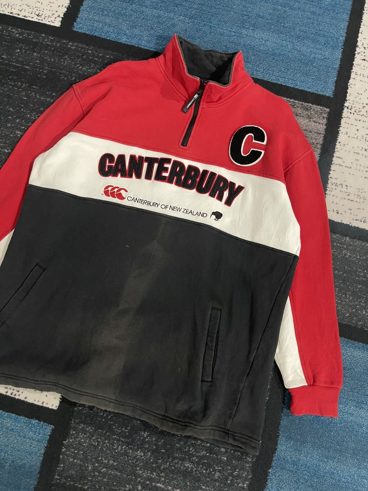 Canterbury of New Zealand Vintage Canterbury Of New Zealand Half Zipper Size US L / EU 52-54 / 3 - 3 Thumbnail