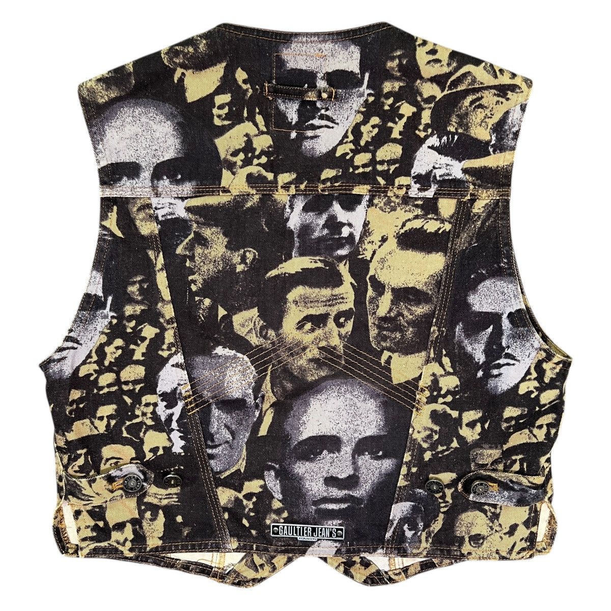 Jean Paul Gaultier Jean Paul GAULTIER 1992AW Face Printed Vest & Pants Set-up Size US 44 / EU 60 - 10 Thumbnail