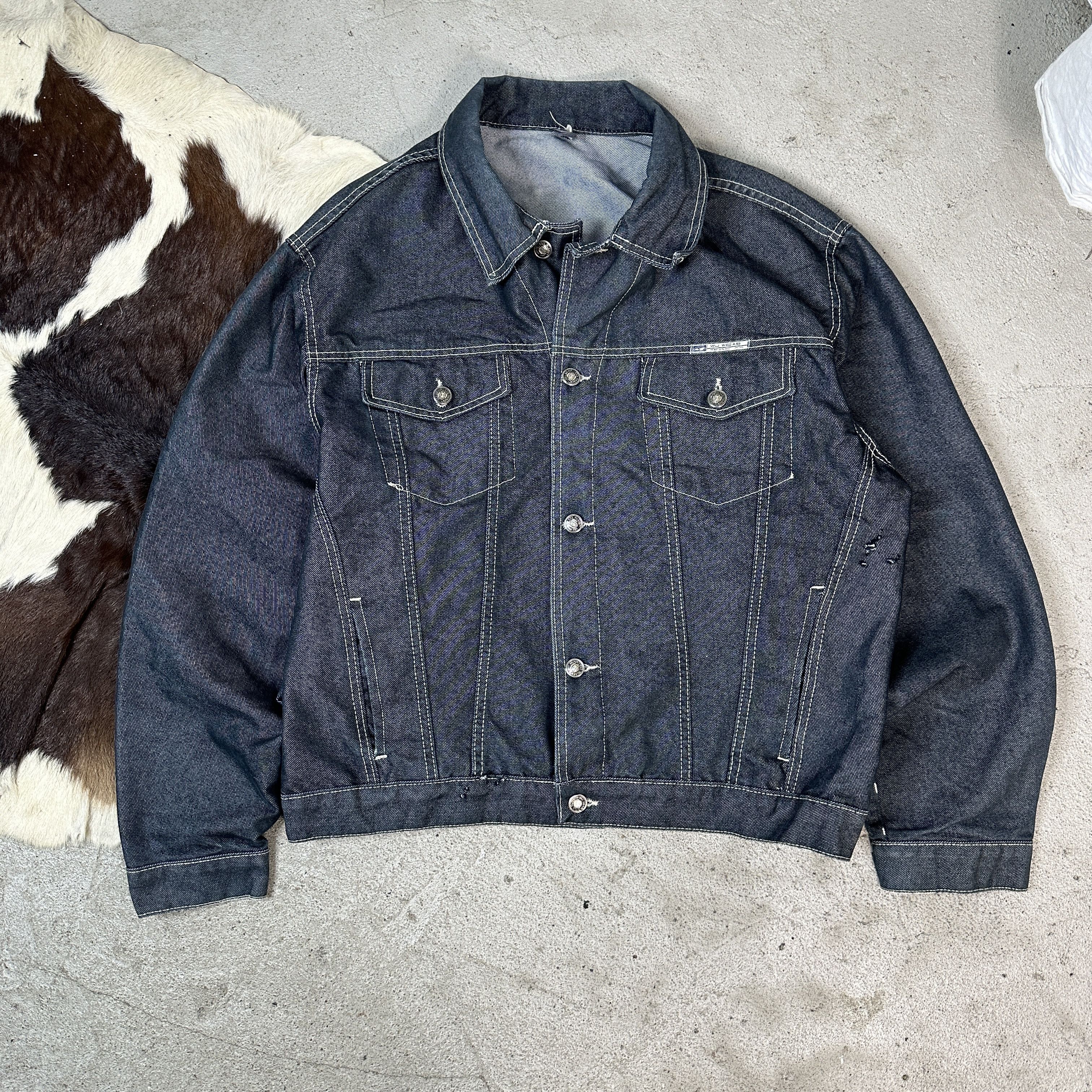 Vintage × Wu-Tang Clan Vintage Wu-Tang Clan Hip-Hop Denim Jacket Size US XL / EU 56 / 4 - 2 Thumbnail