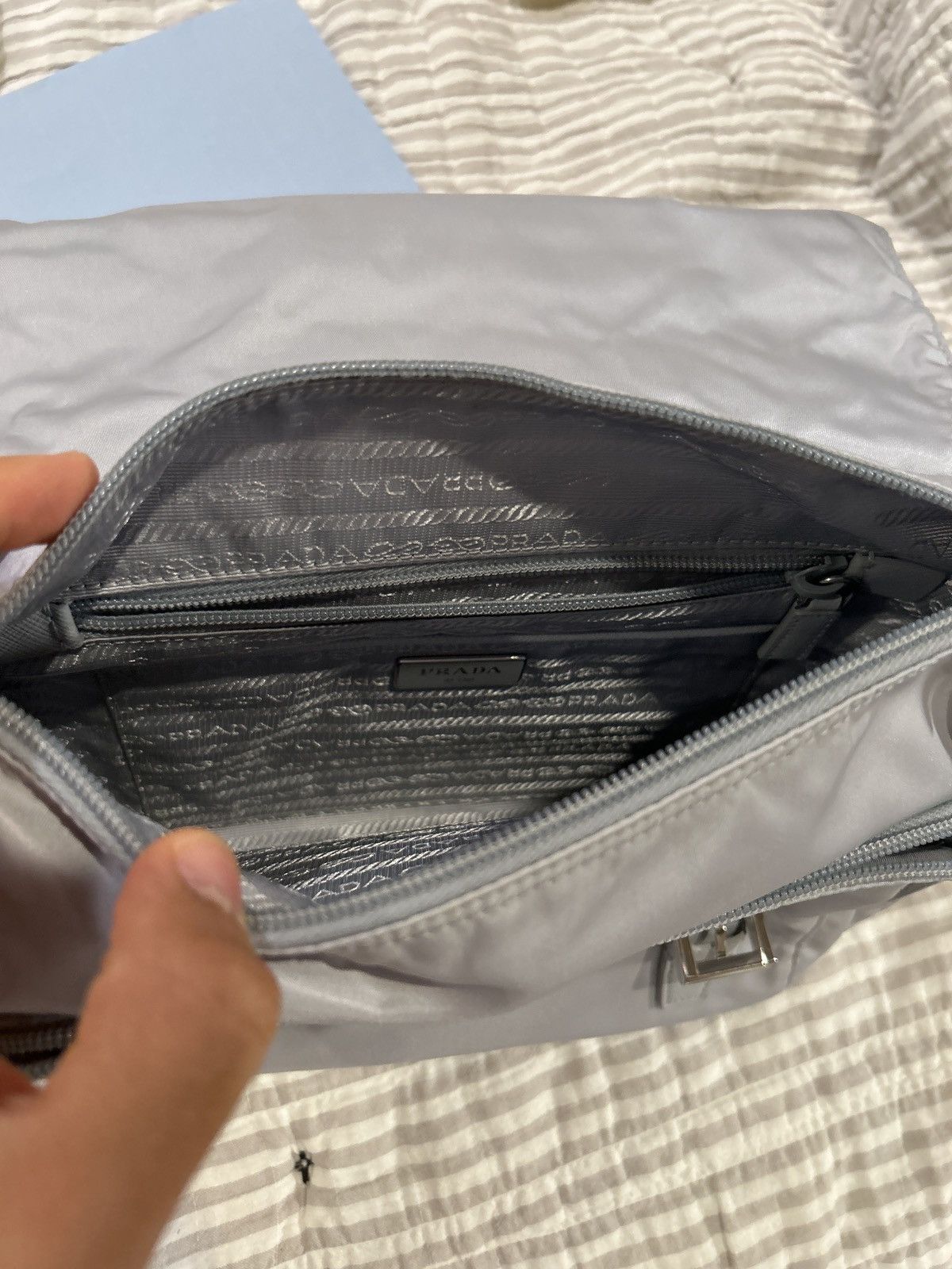 Prada Prada Re-Nylon Shoulder/Messenger Bag Size ONE SIZE - 3 Thumbnail