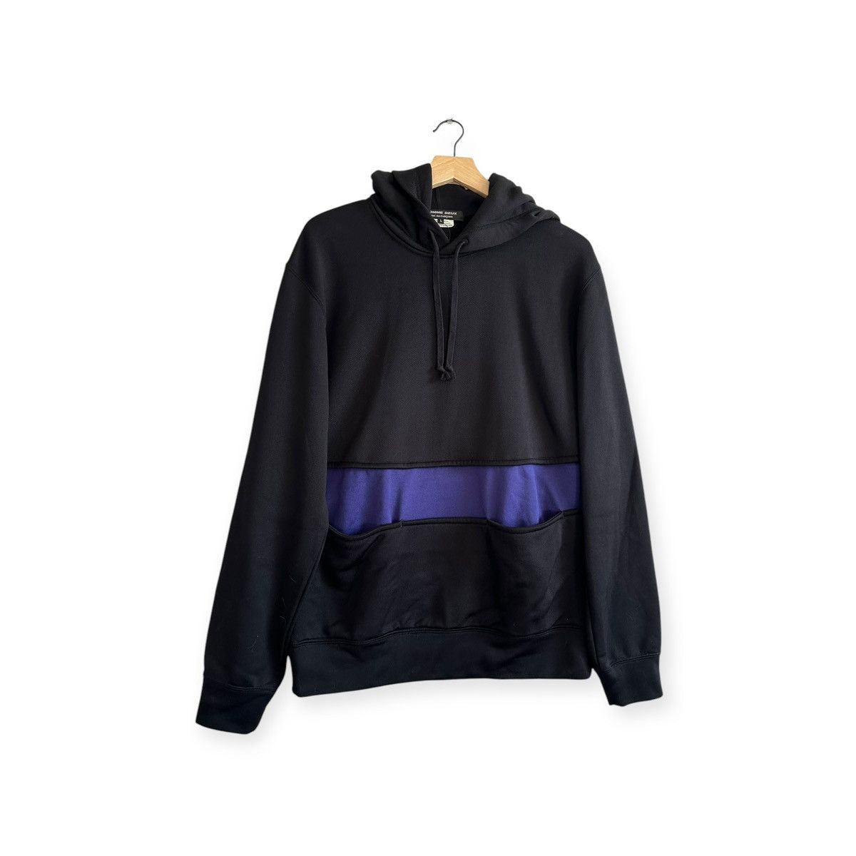 Comme des Garcons Homme Deux Comme des Garçons HOMME DEUX DL-T001 Panel Hoodie – Size L Size US L / EU 52-54 / 3 - 1 Thumbnail