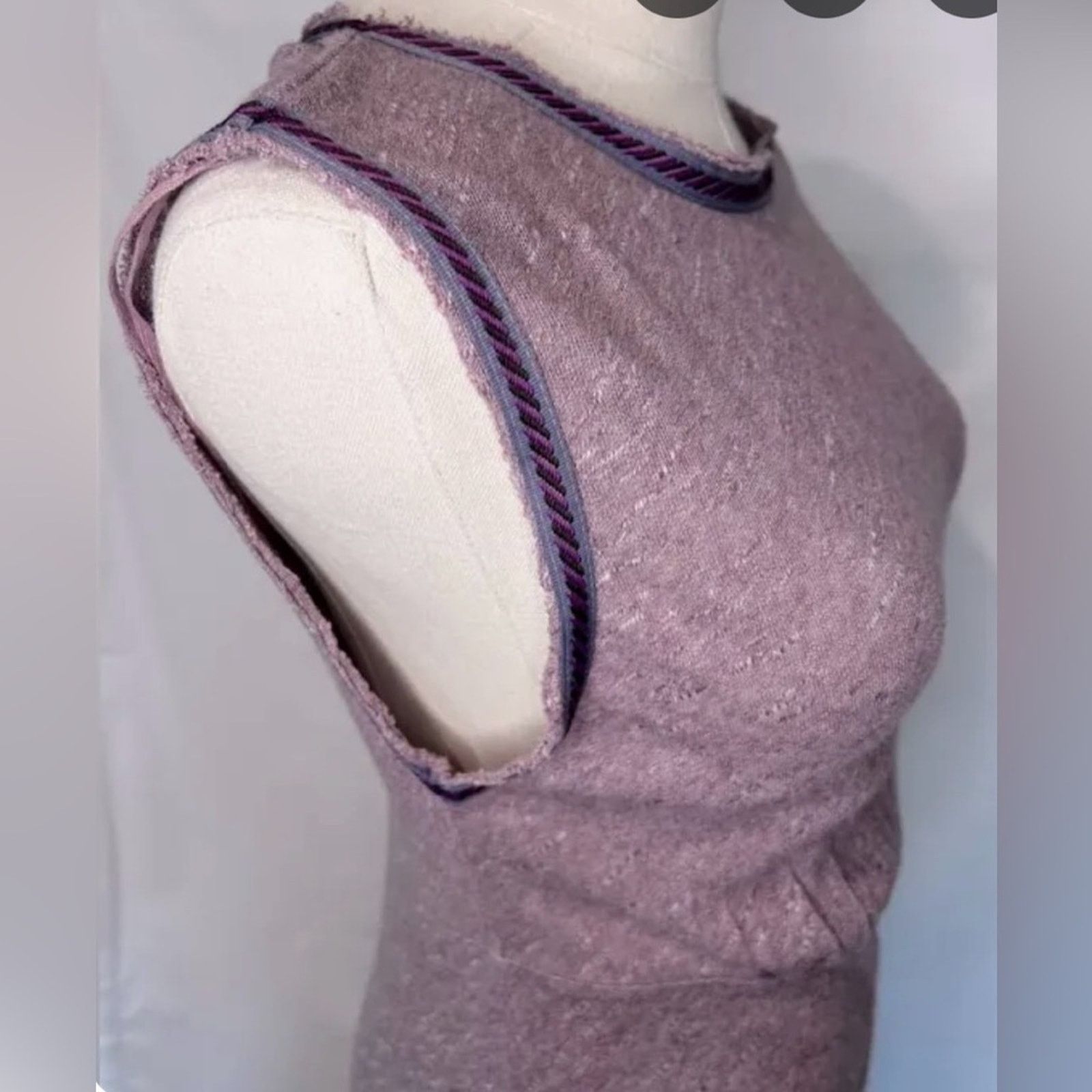 Free People Free People Purple Sleeveless Maxi Gown, Size Small Size S / US 4 / IT 40 - 4 Thumbnail