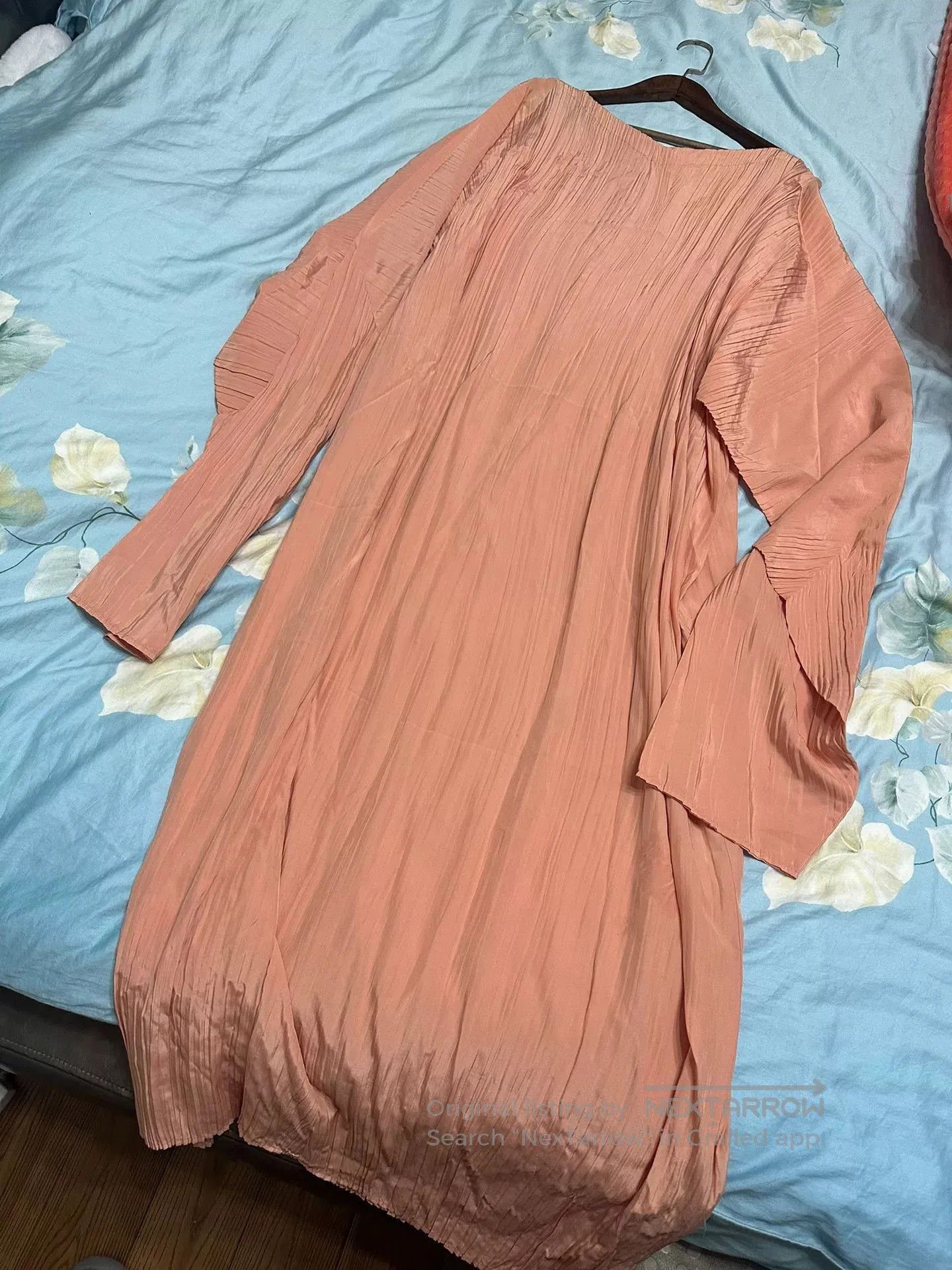 Jil Sander Jil Sander Long Pink Dress Robe. Size L / US 10 / IT 46 - 1 Thumbnail