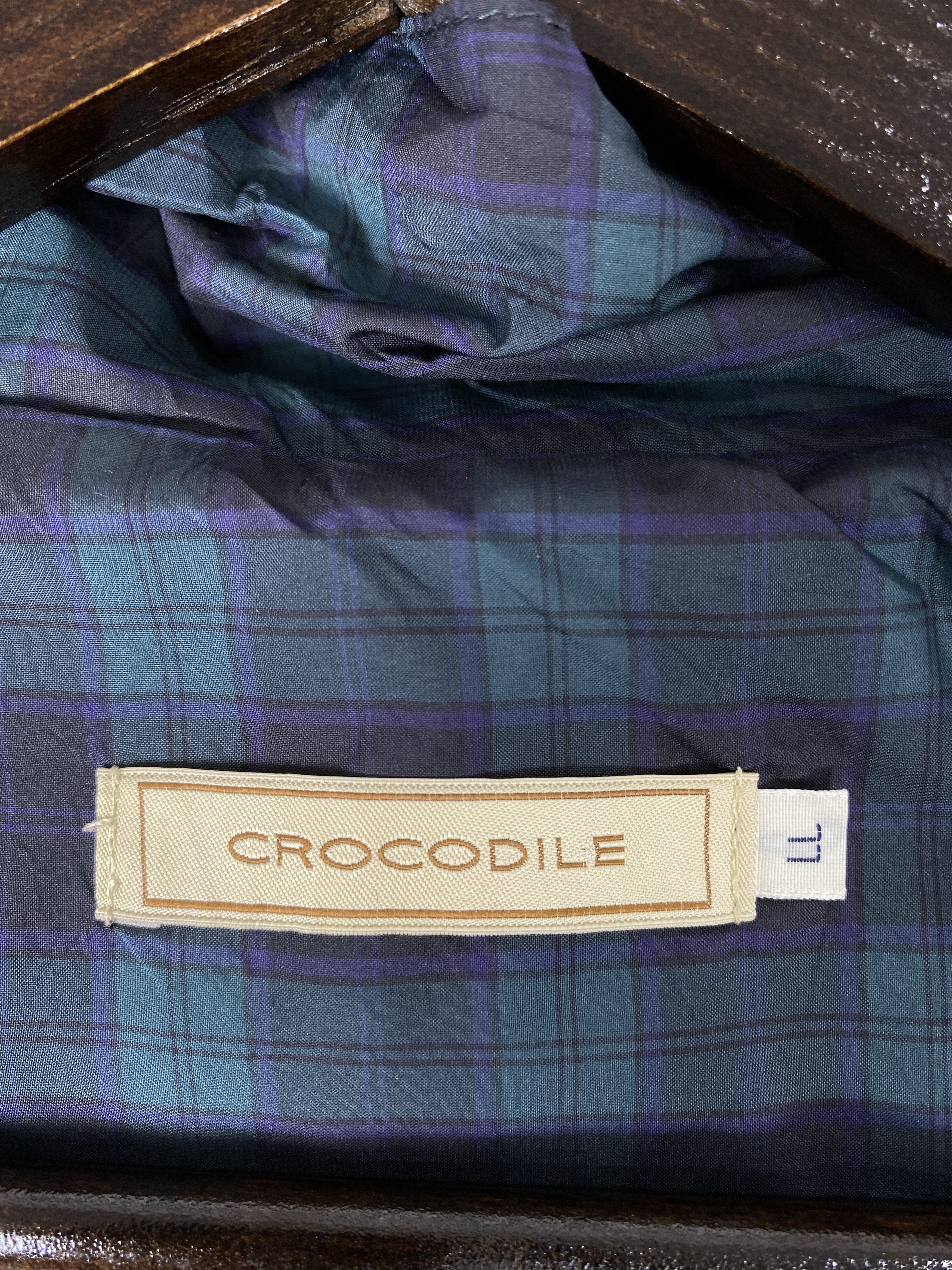 Japanese Brand Vintage Crocodile Hoodie Jacket Size US S / EU 44-46 / 1 - 11 Thumbnail