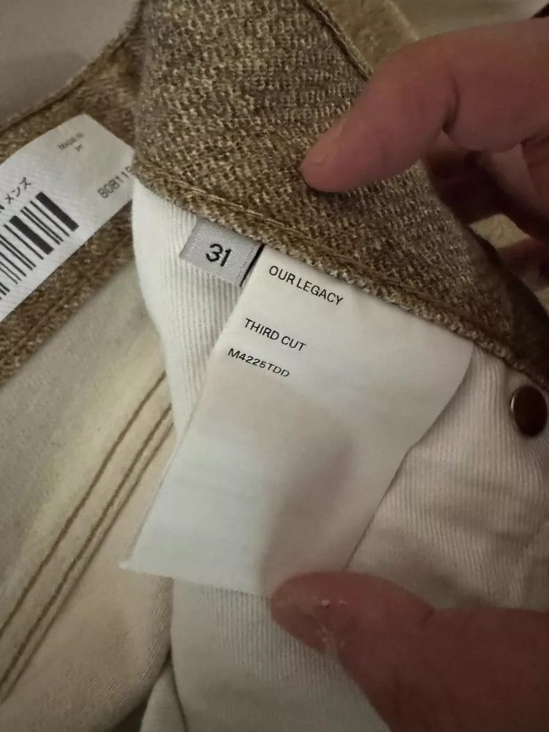 Our Legacy our legacy Jeans third cut version 2504-Nextarrow Size US 31 - 2 Thumbnail