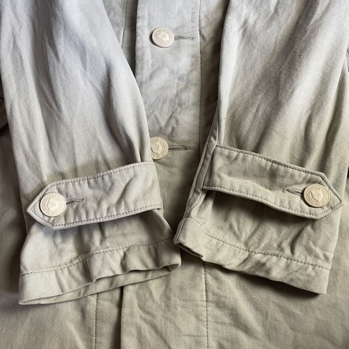 CABANE de ZUCCa 🇯🇵 CABANE DE ZUCCA BUTTON UP HEAVY COAT JACKET Size US M / EU 48-50 / 2 - 8 Thumbnail