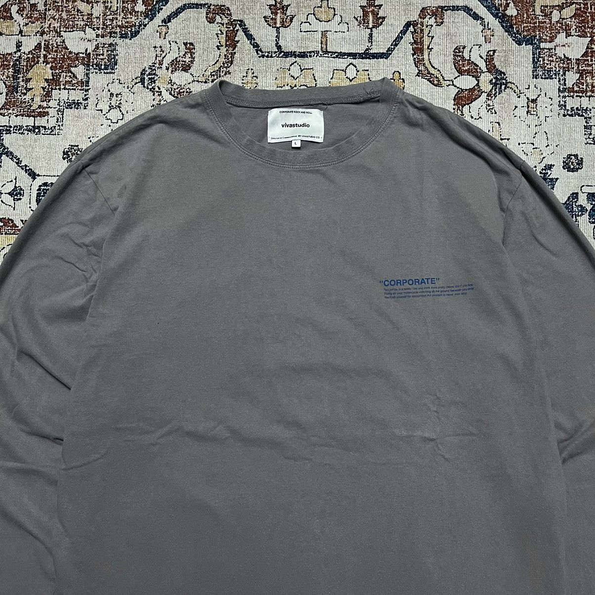 Vintage × Vivastudio Vivastudio Corporate Rock And Roll Longsleeve Size US L / EU 52-54 / 3 - 2 Thumbnail