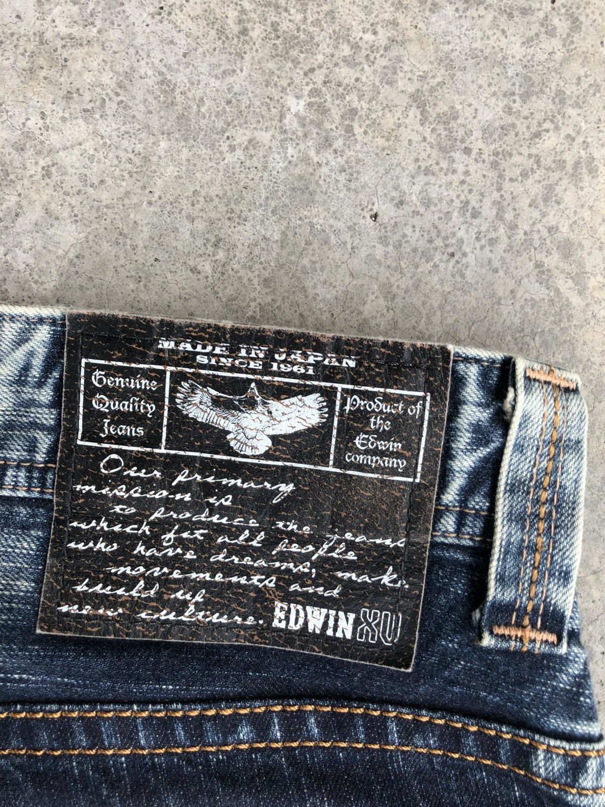 Hysteric Glamour Japanese Edwin XV Flared Jeans Distressed Denim Size US 32 / EU 48 - 18 Thumbnail
