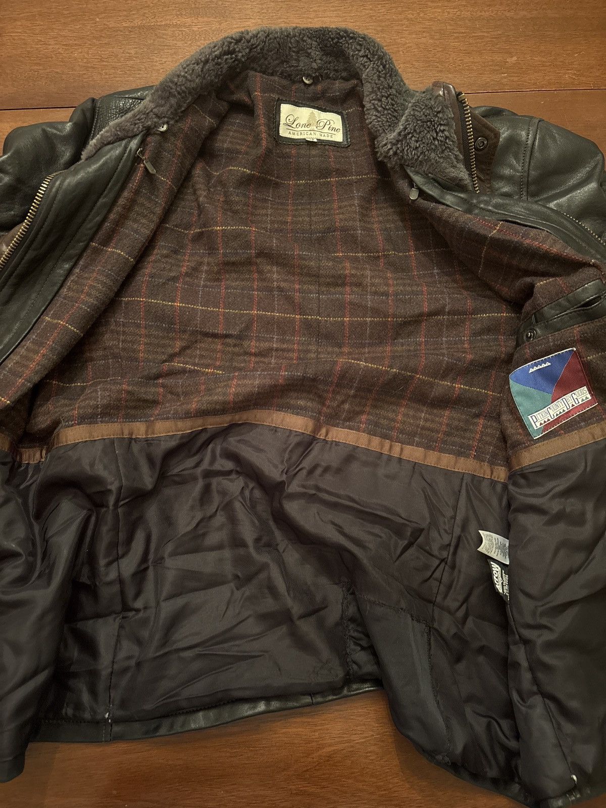 Other LONE PINE 'HIKER' LEATHER JACKET Size US XL / EU 56 / 4 - 3 Thumbnail