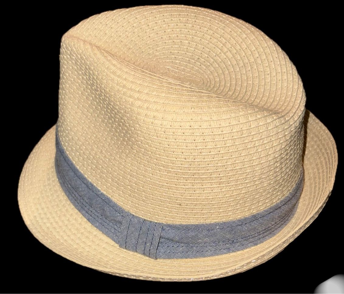 Daniel Cremieux Cremieux Straw Raffia Fedora NEW Size ONE SIZE - 9 Thumbnail