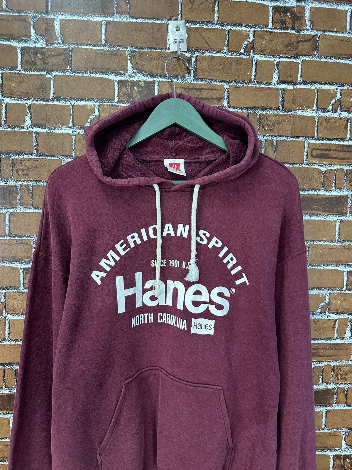 Hanes Vintage Hanes Promo Hoodie Z319 Size US L / EU 52-54 / 3 - 2 Thumbnail