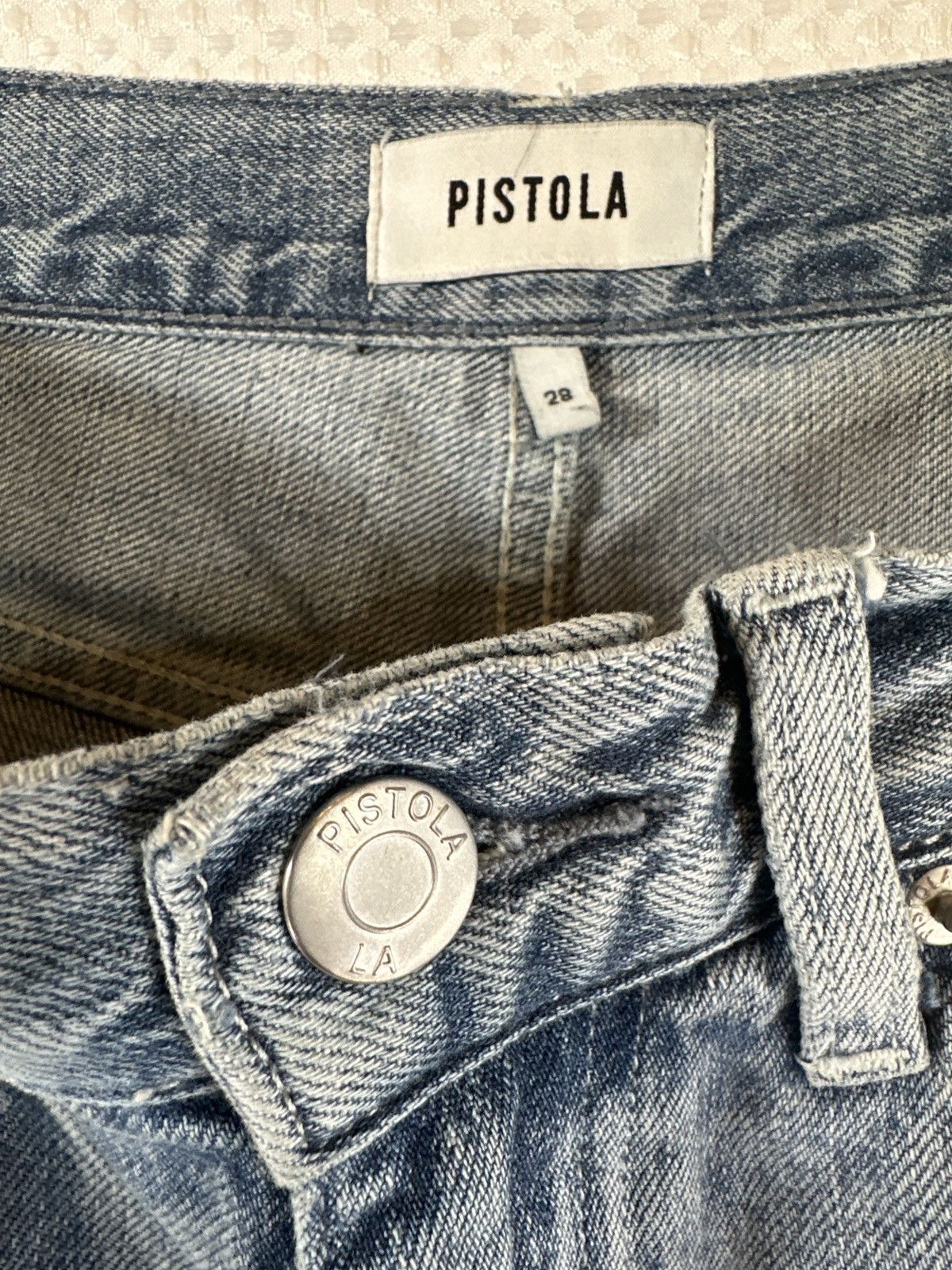 Pistola Pistola Cassie Super High Rise Straight in Gifted Jean Size 28" / US 6 / IT 42 - 5 Thumbnail
