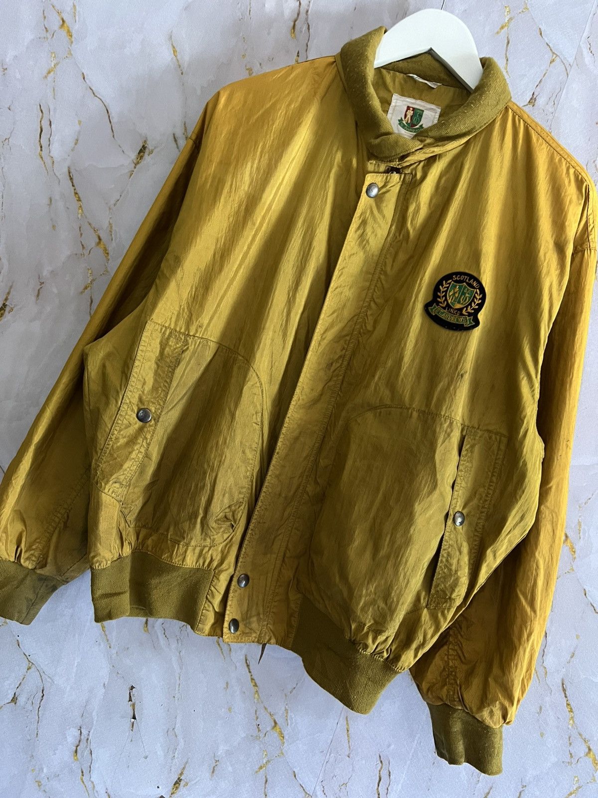 Andrew St. John Vintage St. Andrews Bomber Jacket 90s Golf Collegiate Size US XL / EU 56 / 4 - 7 Thumbnail