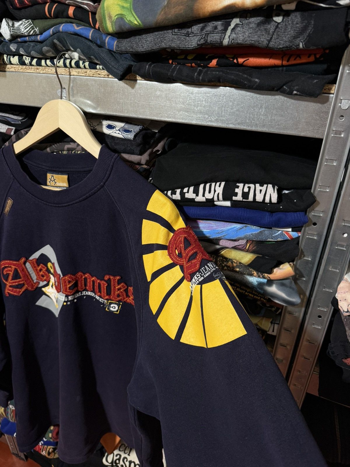 Akademiks Y2K Akademiks Jeanius Kanye West Style Swetashirt Hype Y2K Size US XXL / EU 58 / 5 - 4 Thumbnail