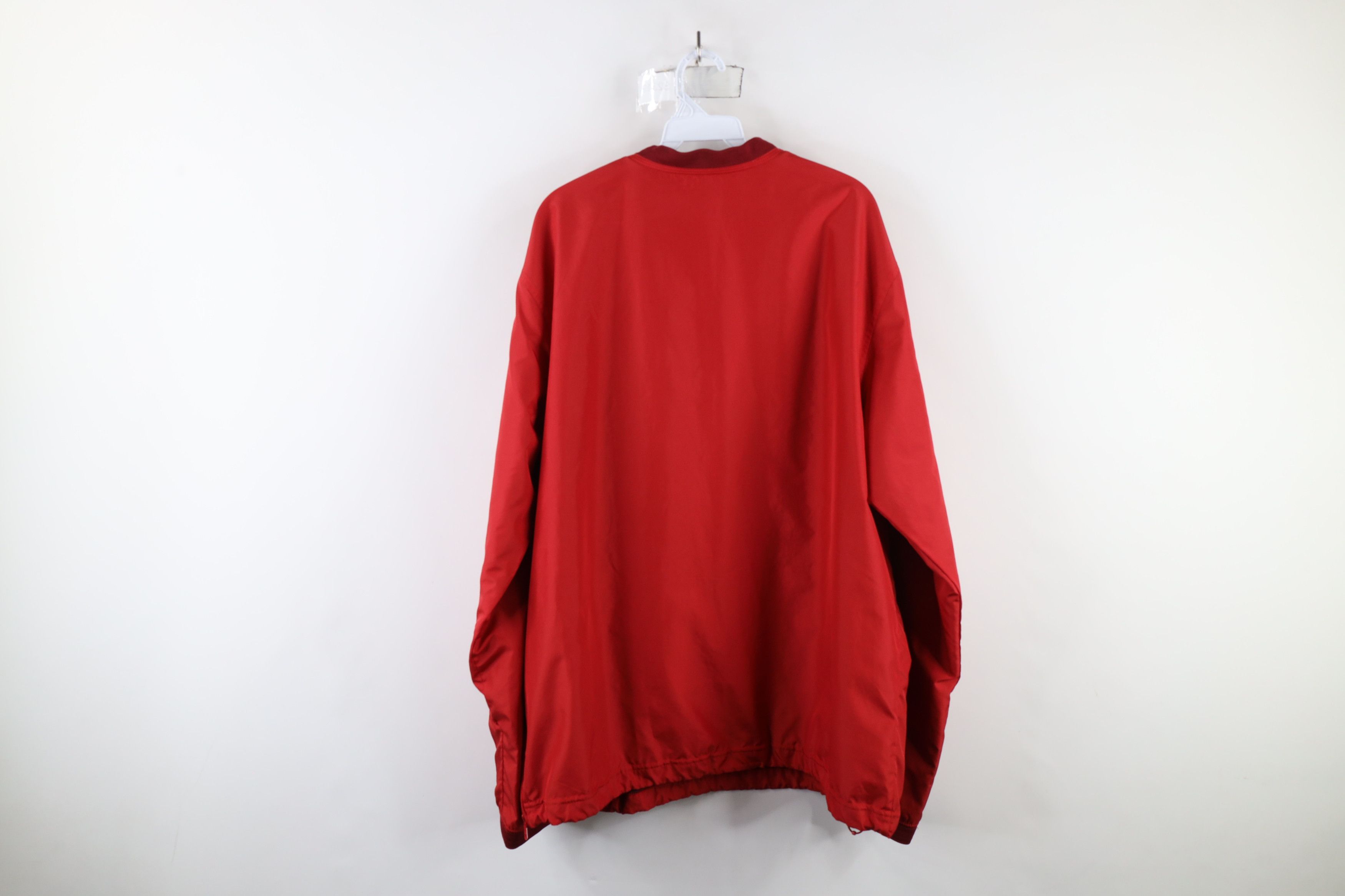 Nike × Vintage Vintage Nike Mini Swoosh Lined Pullover Windbreaker Jacket Size US XL / EU 56 / 4 - 11 Thumbnail