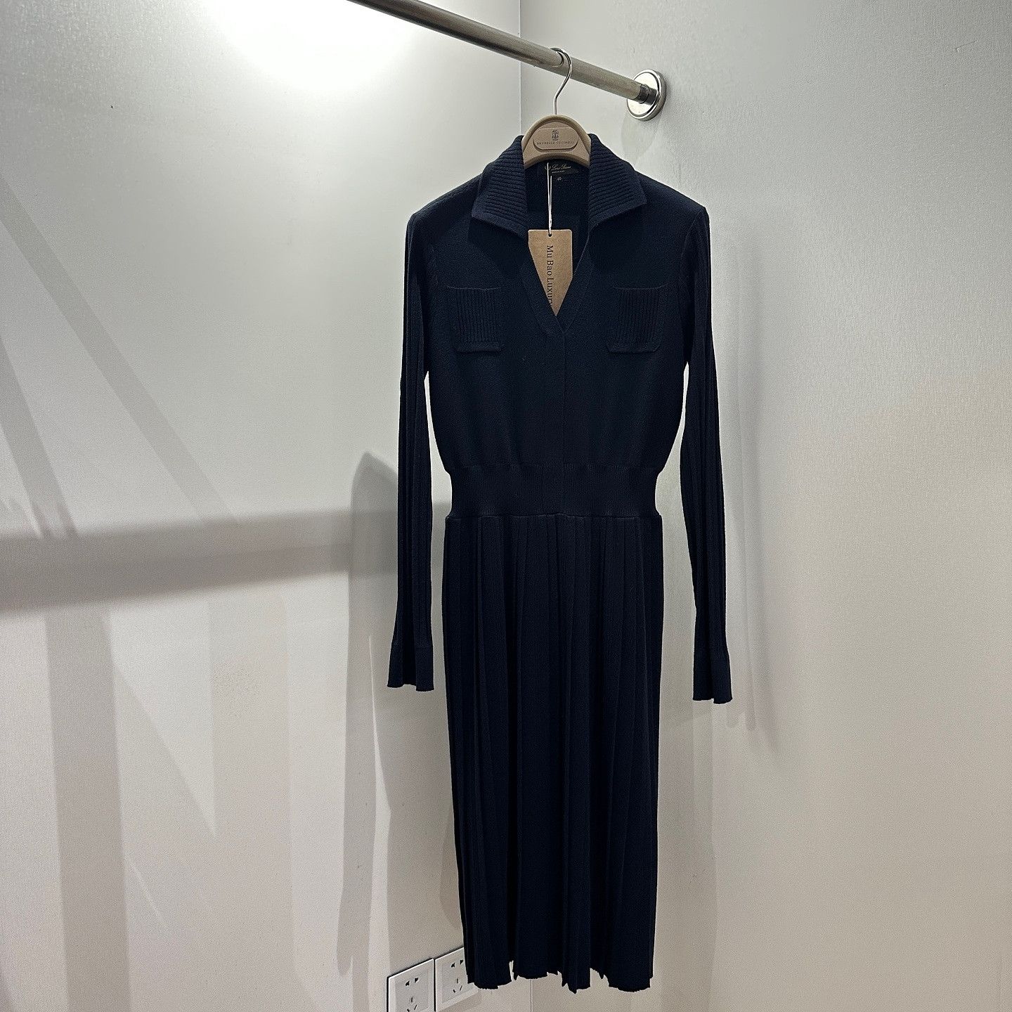 Loro Piana Loro Piana Cashmere Silk Knit Dress Size 40 Size S / US 4 / IT 40 - 1 Thumbnail