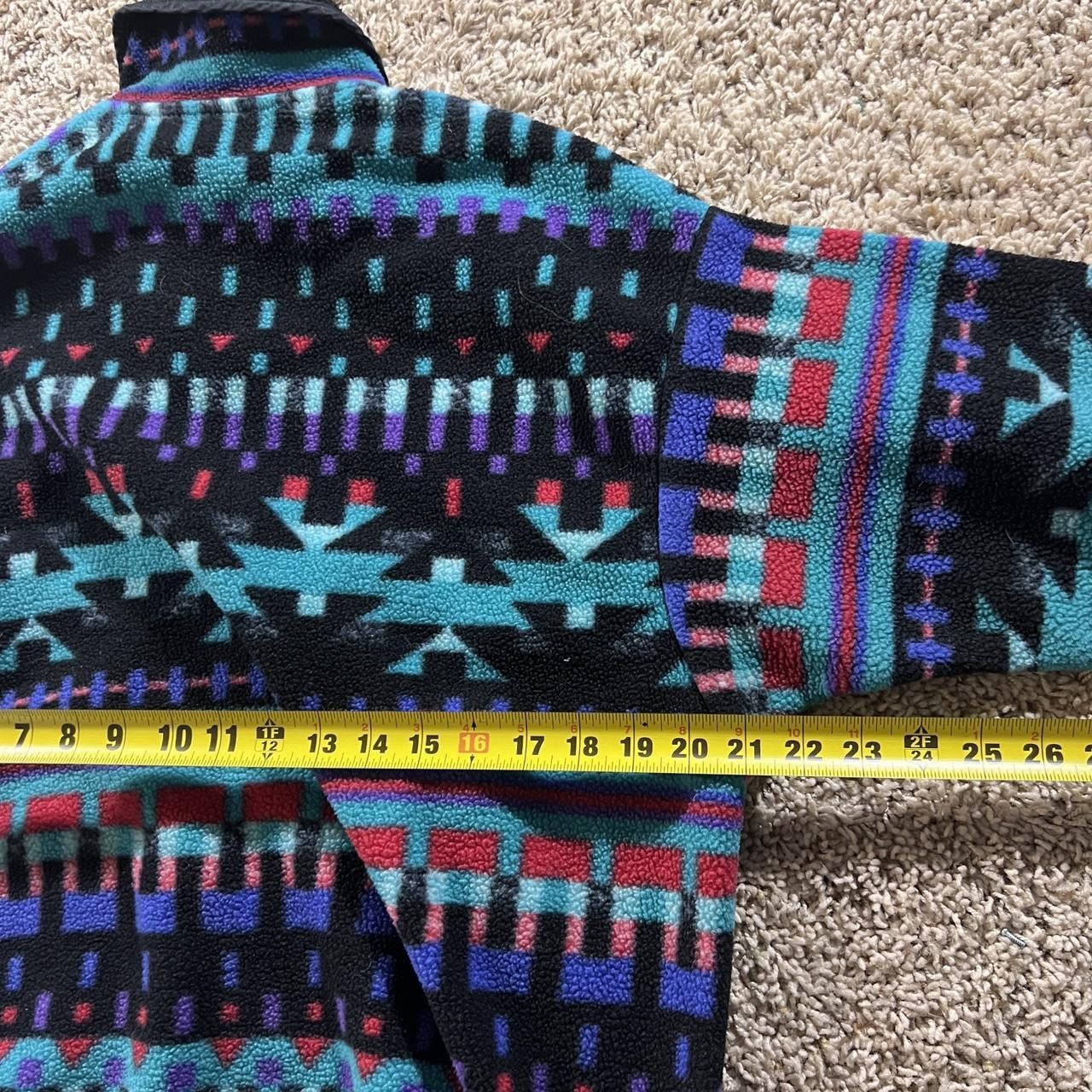 Columbia Vintage Rare Columbia Multi Geo Polar Fleece Jacket Size US L / EU 52-54 / 3 - 5 Thumbnail