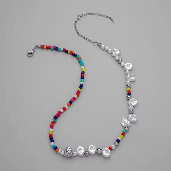 Jewelry Beaded Necklace Chain Size ONE SIZE - 2 Thumbnail