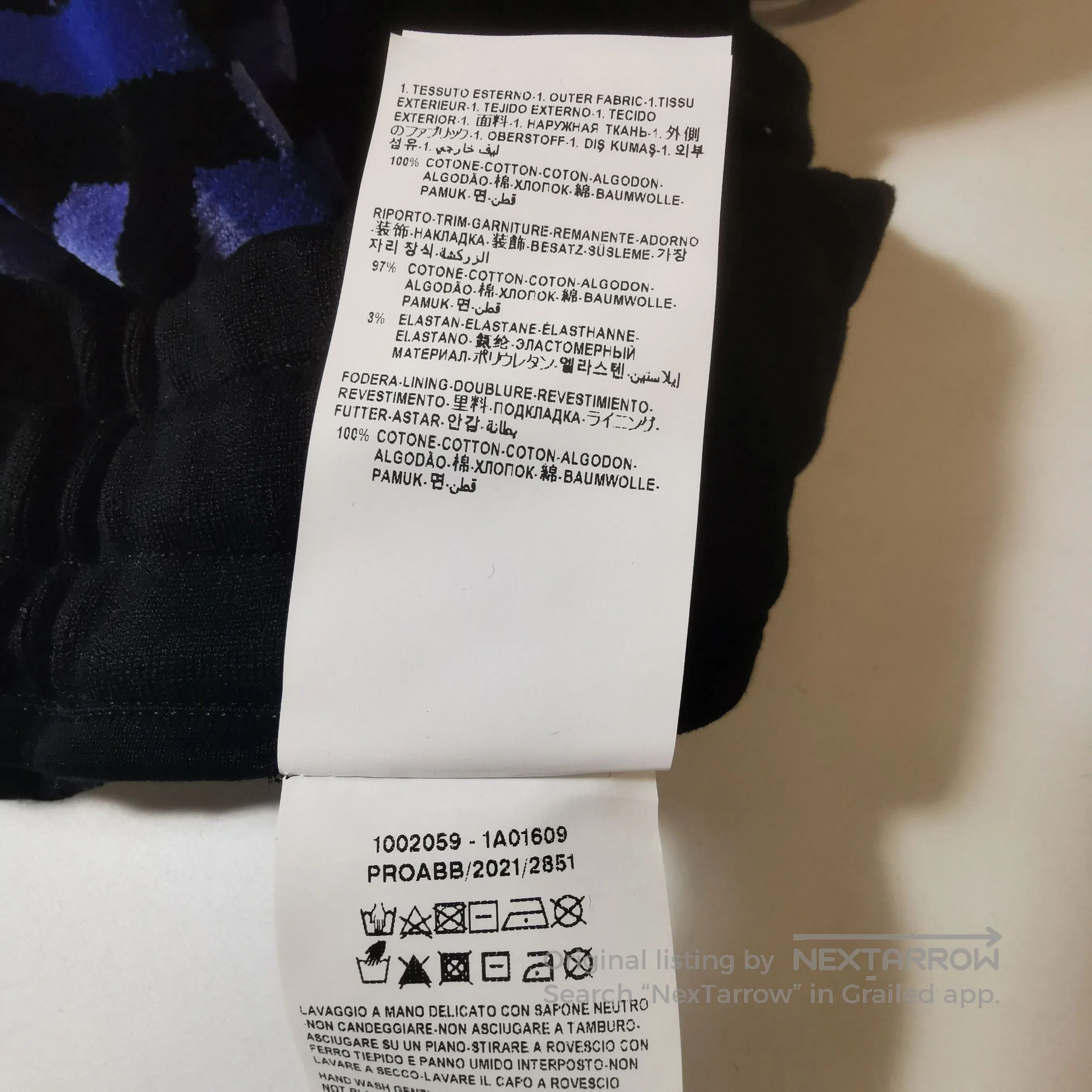 Versace Versace XXL Cotton Color-Block Pattern Pants. Size US 44 / EU 60 - 9 Thumbnail