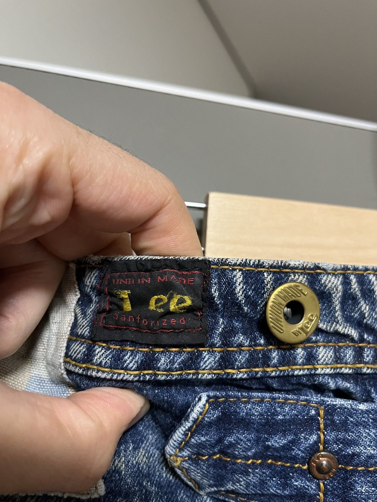 Lee Lee 101 131 Cowboy 30’s Repro Buckle Back Sanforized Jeans Size US 28 / EU 44 - 11 Thumbnail