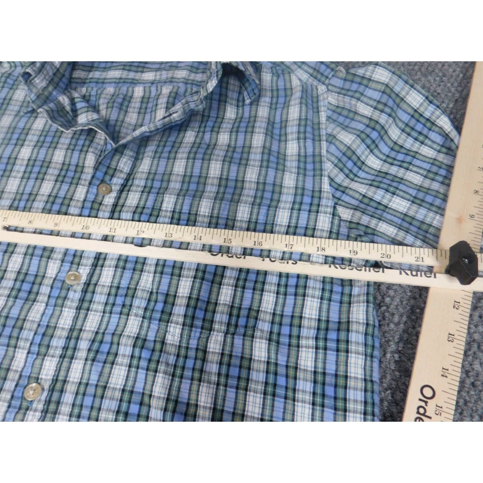 Alexander Julian Alexander Julian Mens Shirt Button-Up Knit Cotton Striped Slimming Long Sleeve Gray Small Button-Down Collared Classic Vintage No Pockets Size US S / EU 44-46 / 1 - 4 Thumbnail