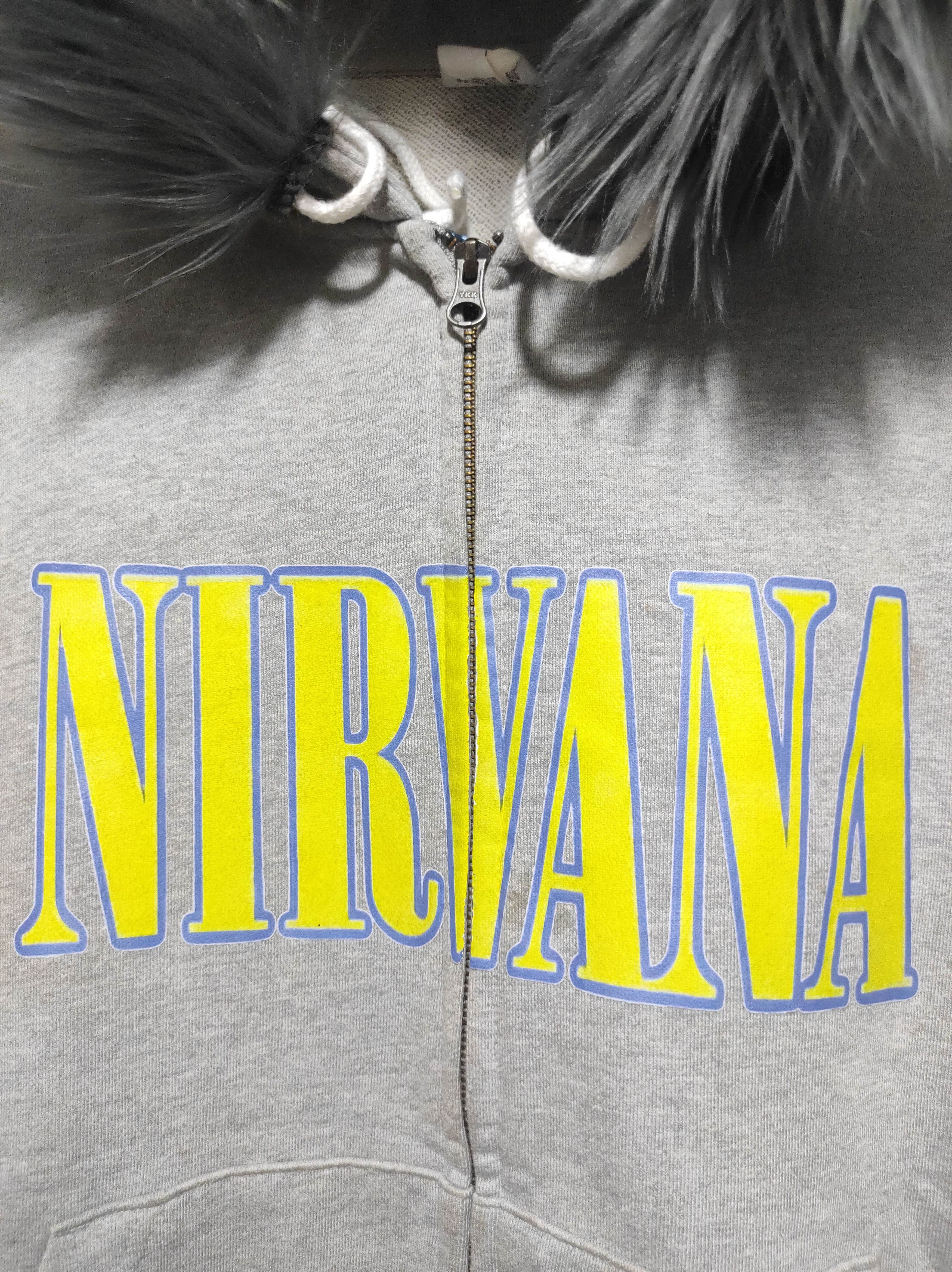Hysteric Glamour Custom Nirvana Double Zip Fur Boxy Hoodie i6w9 LBG style Size US L / EU 52-54 / 3 - 11 Thumbnail