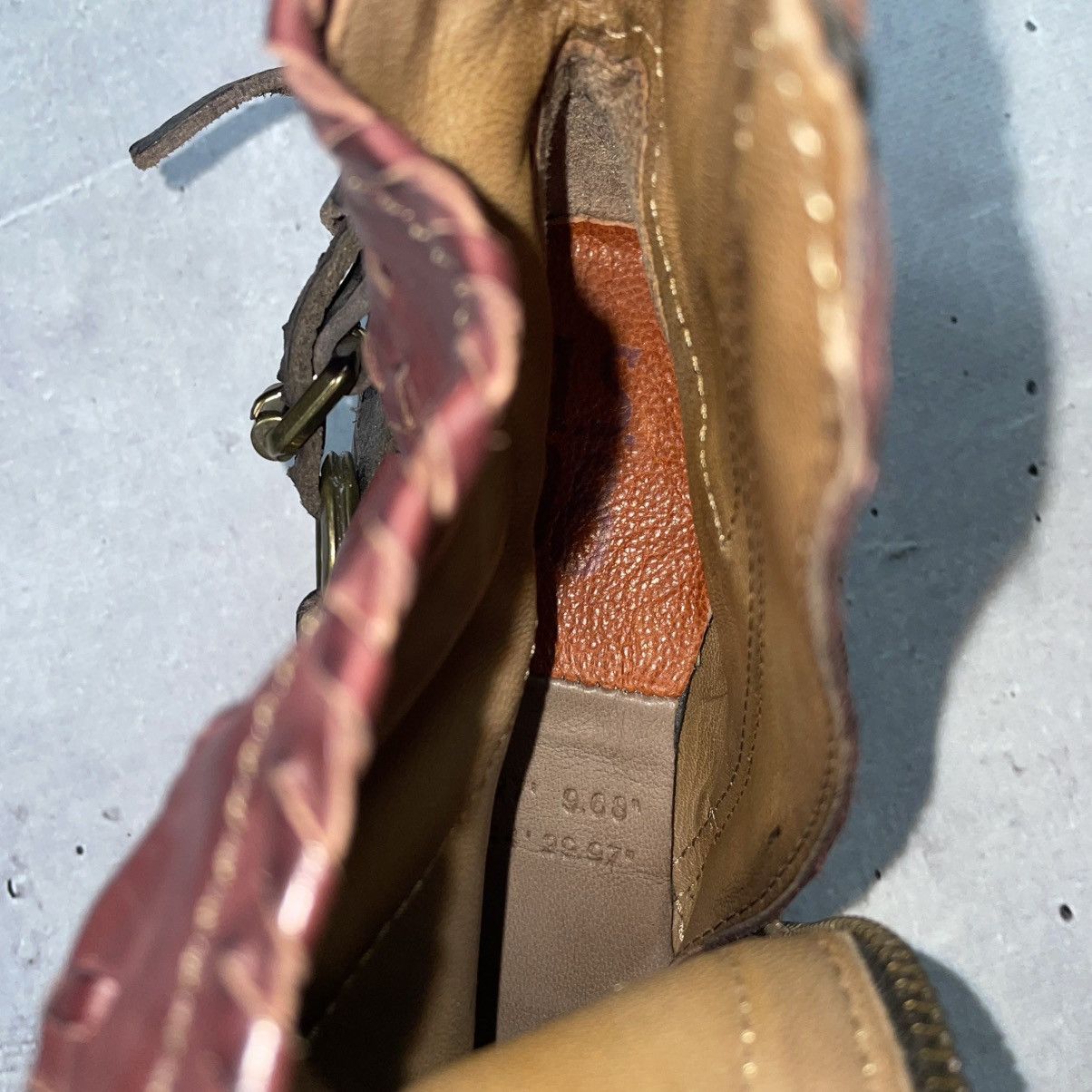 A.S.98 × If Six Was Nine × Japanese Brand 90s Vintage Leather Cowboy Leather Boots A.s. 98 shoes Size US 7 / IT 37 - 15 Thumbnail