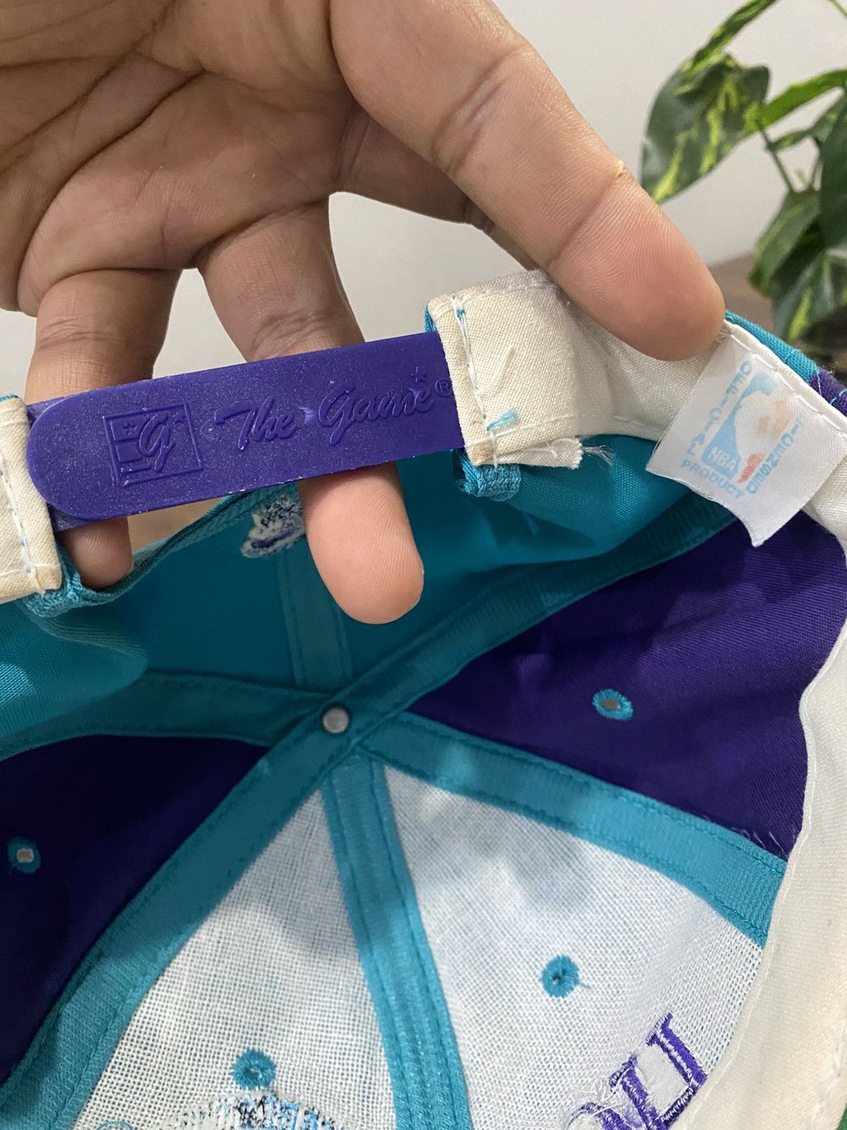 NBA × The Game × Vintage Vintage 90s NBA Charlotte Hornets Cap Hat Size ONE SIZE - 10 Thumbnail