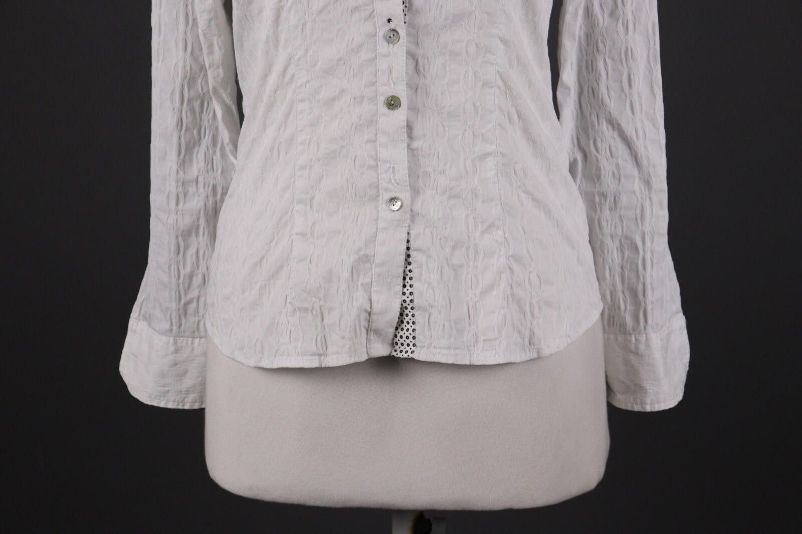 Bottega Veneta Bottega by Elisa Cavaletti White Lagenlook Shirt Size S Size S / US 4 / IT 40 - 3 Thumbnail