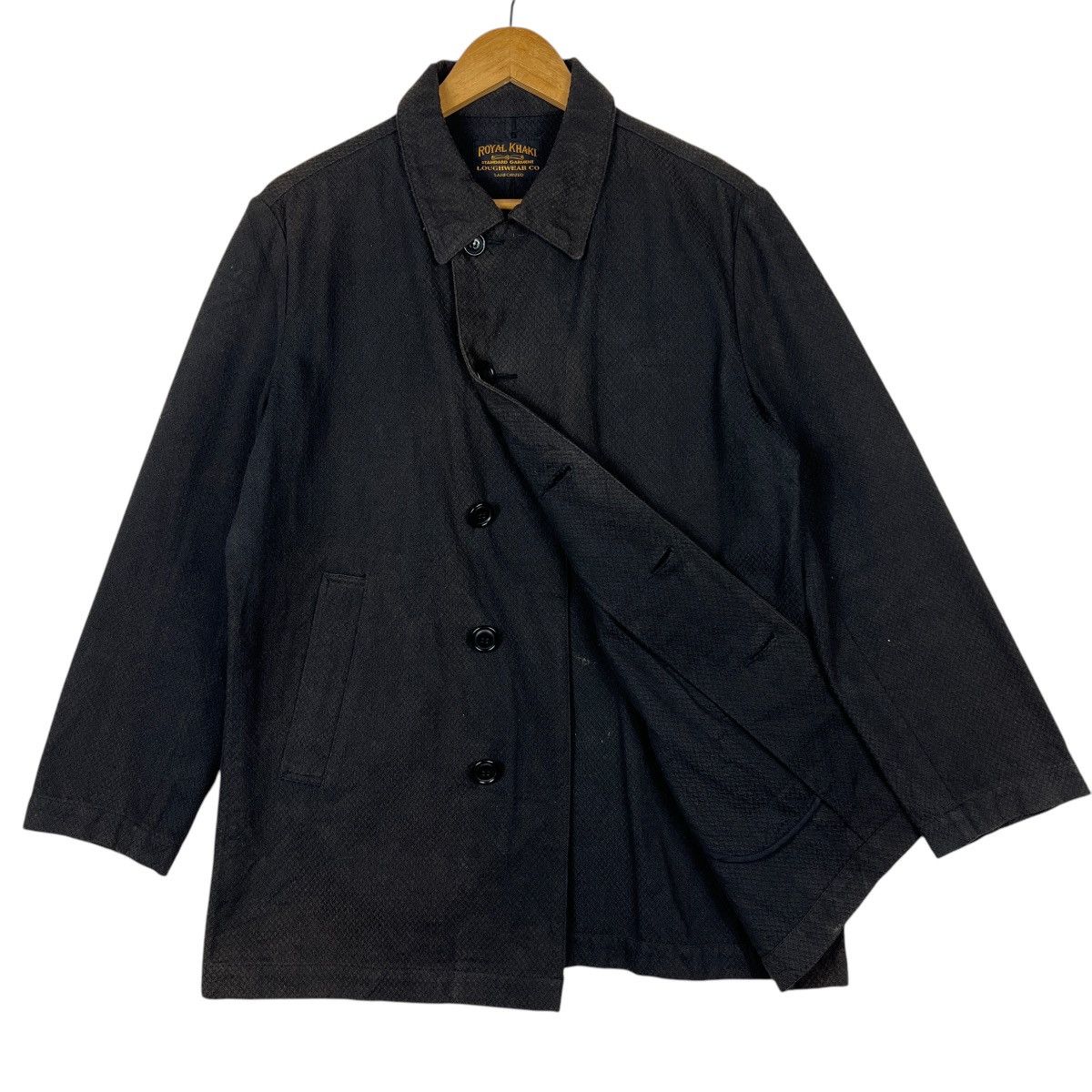 Freewheelers Vintage Royal Khaki LoughWear Sanforized Worker jacket Size US M / EU 48-50 / 2 - 1 Thumbnail