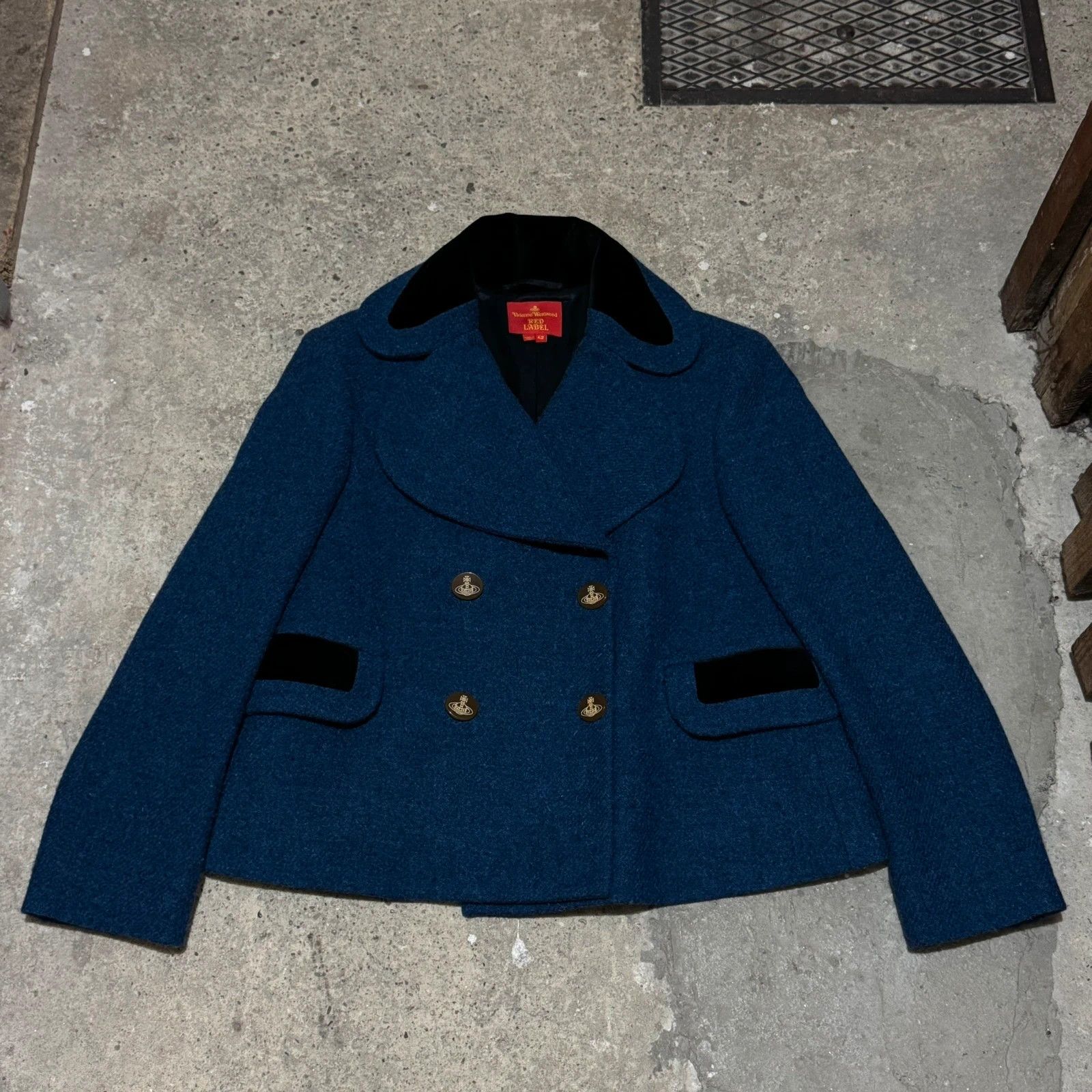 Vivienne Westwood F/W 2014 Vivienne Westwood Harris Tweed princes wool jacket Size S / US 4 / IT 40 - 5 Thumbnail