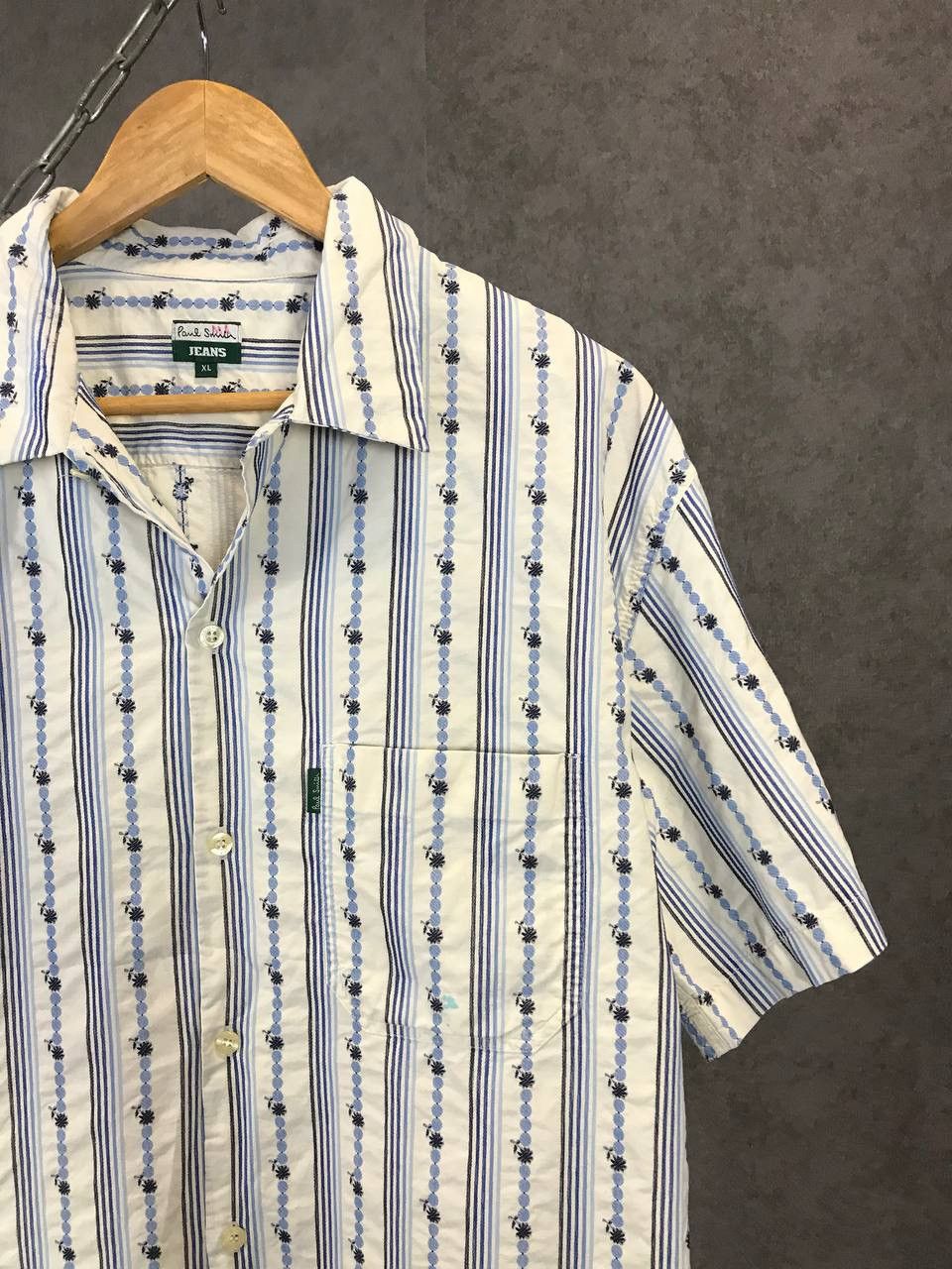 Paul Smith Paul Smith art designer vintage Hawaiian shirt Size US XL / EU 56 / 4 - 2 Thumbnail