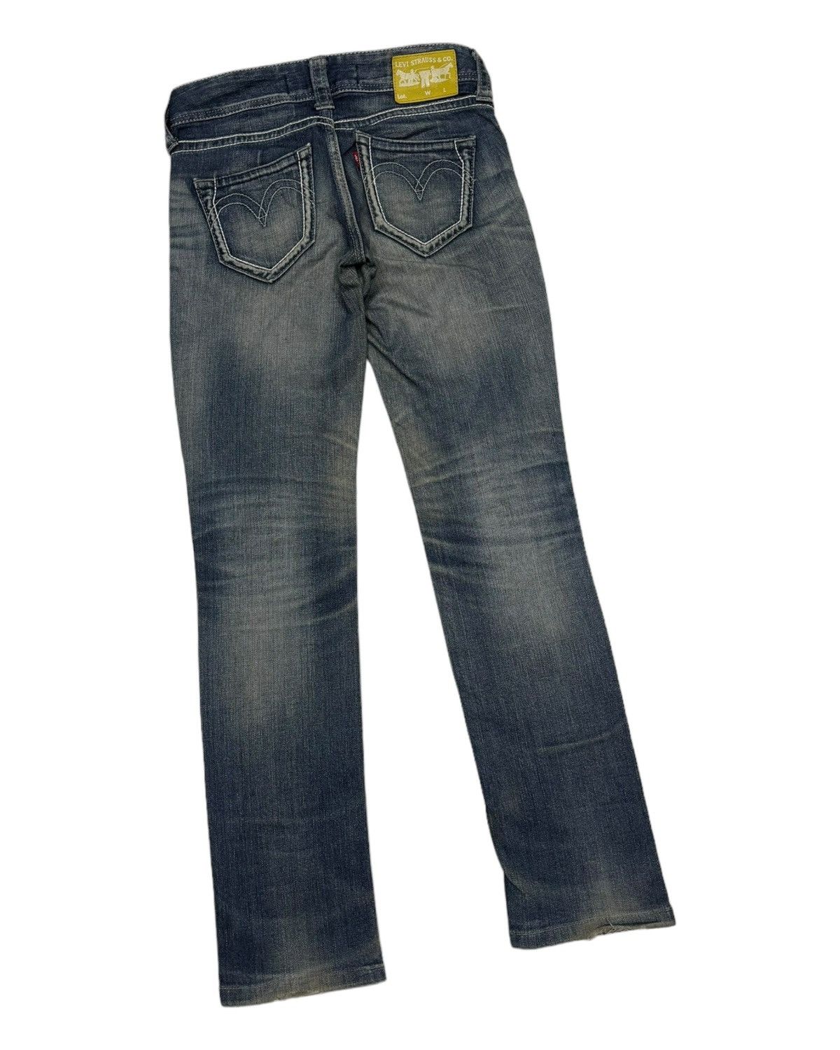 Levi's Vintage Clothing VINTAGE LEVIS DISTRESSED DENIM SKINNY JEANS Size 26" / US 2 / IT 38 - 4 Thumbnail