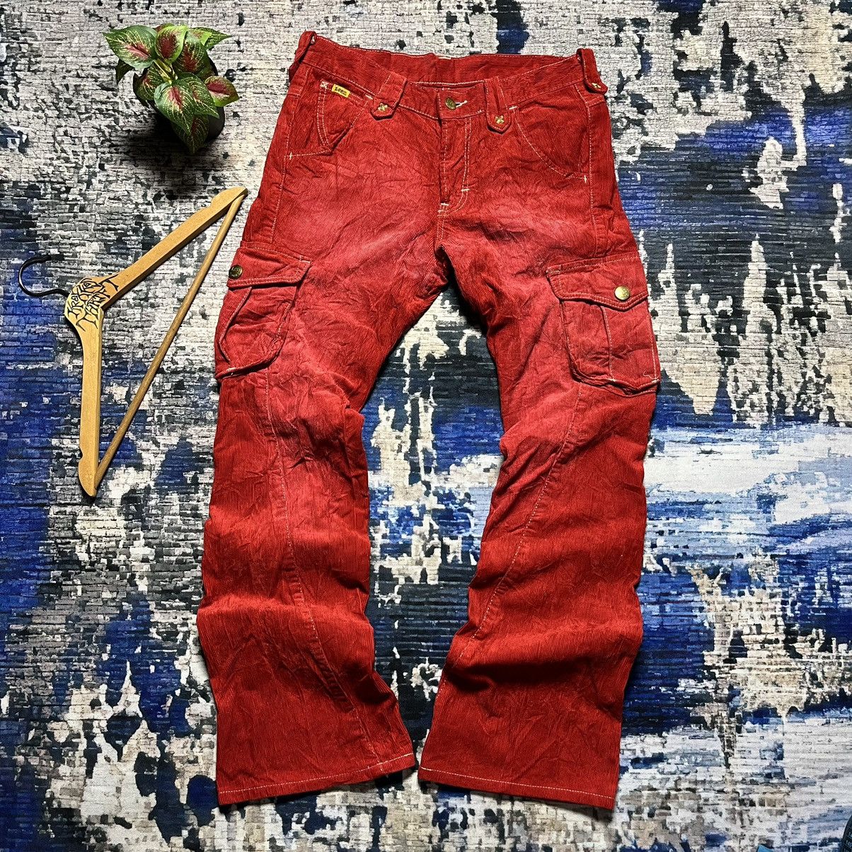 Lee × Vintage STEALS Rare Vintage Lee Cowboy Cargo Courdroy Bootcut 90s Size US 30 / EU 46 - 1 Thumbnail