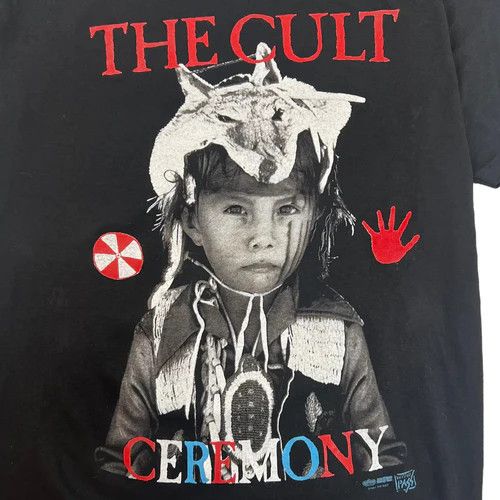 Vintage 1991 THE CULT CEREMONY TOUR T-SHIRT - BLACK | Grailed