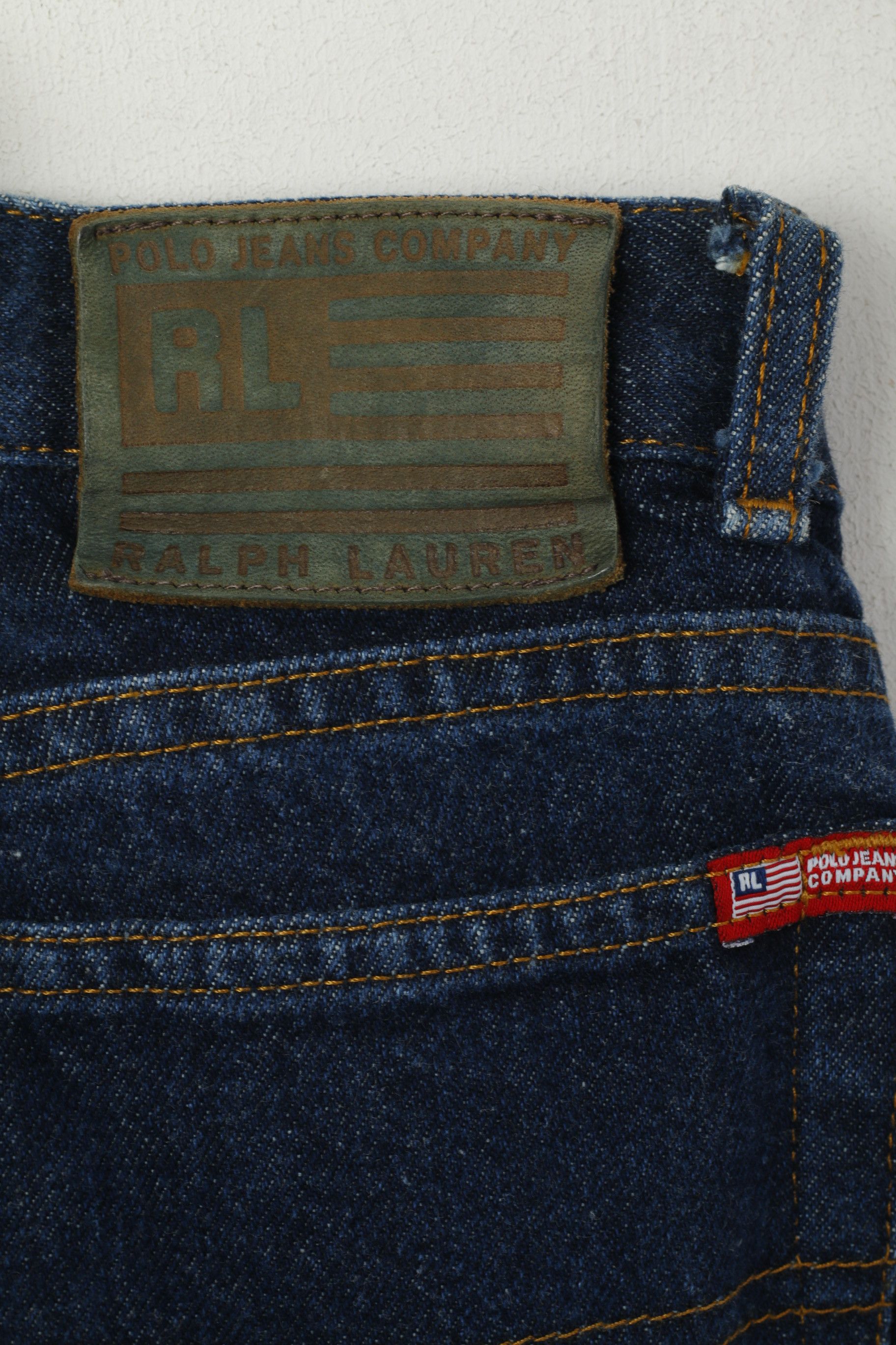 Polo Ralph Lauren Polo Jeans Ralph Lauren Women 8 Jeans Trousers Navy 1005 Size 30" / US 8 / IT 44 - 4 Thumbnail