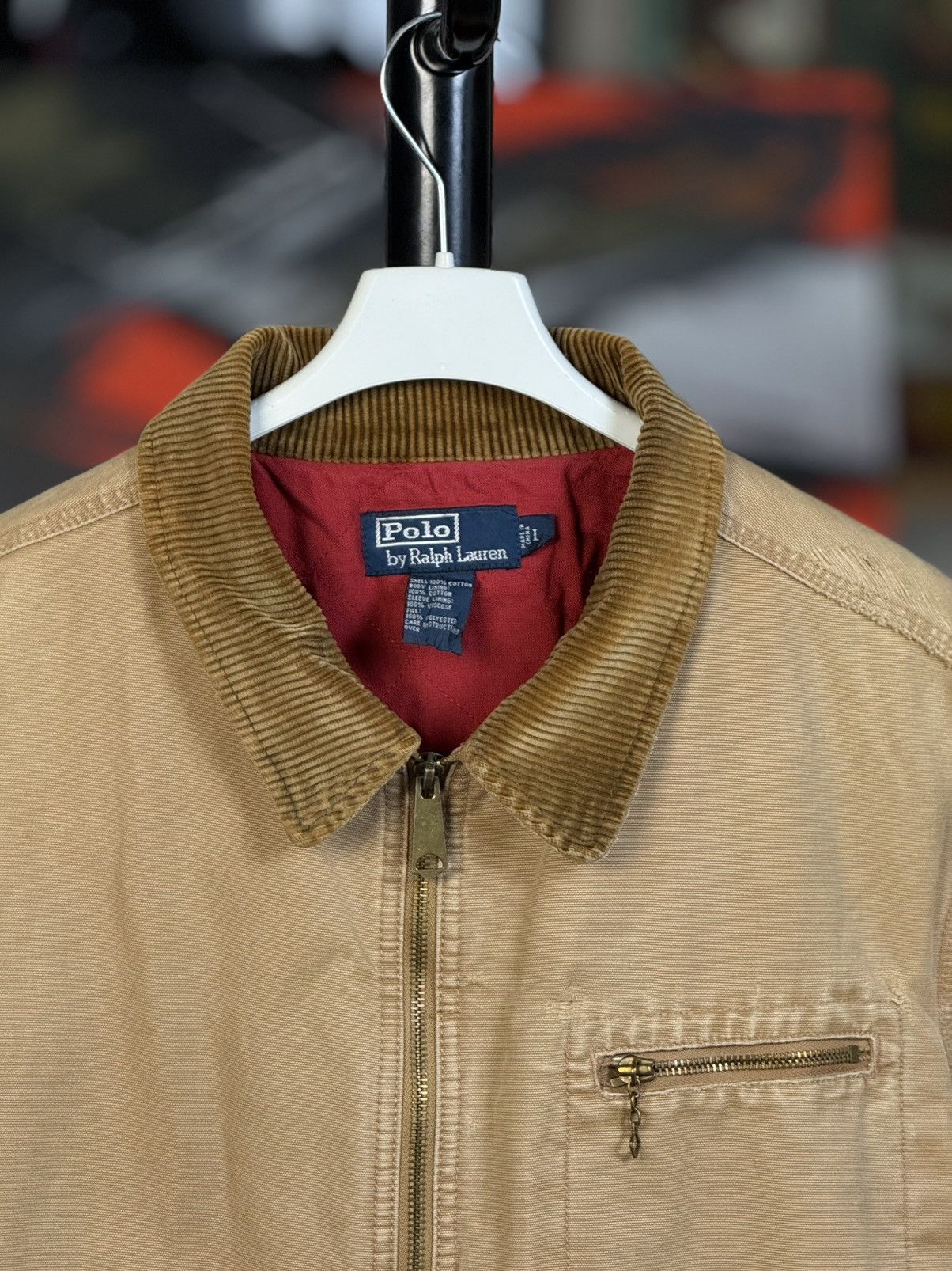 Polo Ralph Lauren Polo Polo Ralph Lauren "91-B Type" Work Jacket (1990's) Size US L / EU 52-54 / 3 - 2 Thumbnail