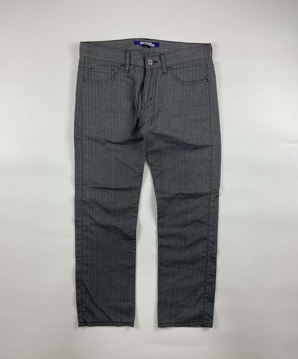 Junya Watanabe Junya Watanabe F/W'07 Pinstriped Denim Size US 32 / EU 48 - 3 Thumbnail