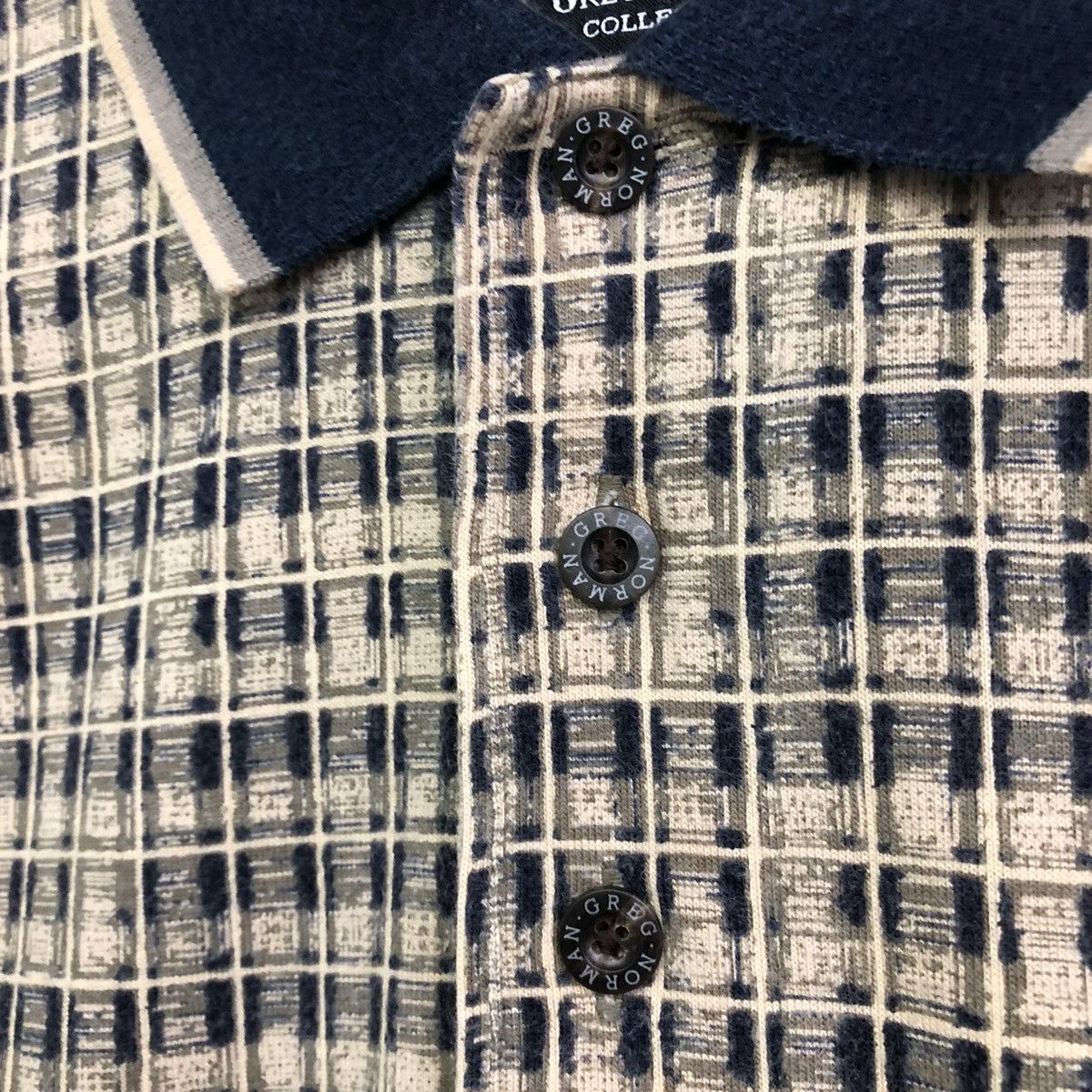 Greg Norman Vintage Greg Norman Collection Motive Pattern Polo Tee Size US S / EU 44-46 / 1 - 5 Thumbnail