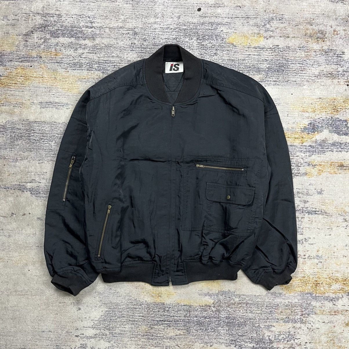 Issey Miyake Vintage 90s Issey Miyake bomber jacket Size US L / EU 52-54 / 3 - 2 Thumbnail
