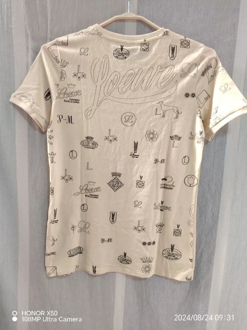 Loewe LOEWE White short-sleeved T-shirt Size XS / US 0-2 / IT 36-38 - 6 Thumbnail