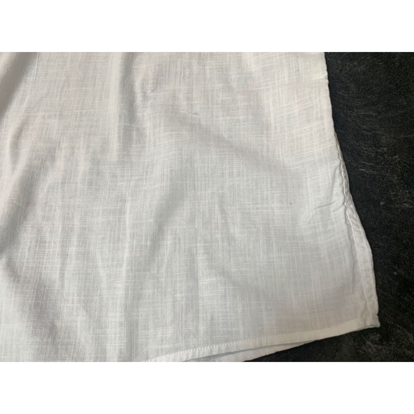 Lee LEE 4XL White Cotton Short Sleeve Button-Up Shirt Mens Size US XXL / EU 58 / 5 - 7 Thumbnail