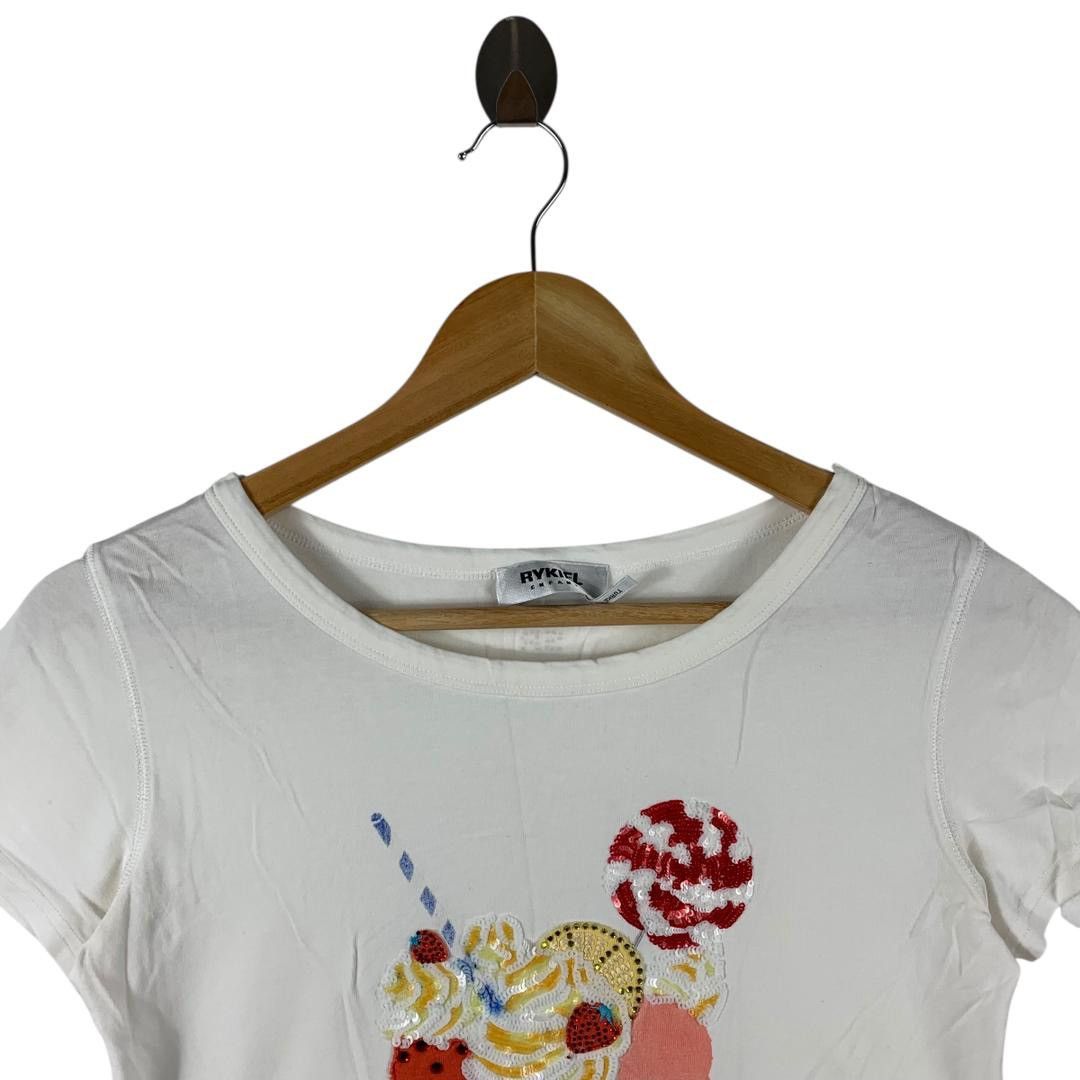Designer × Sonia Rykiel RYKIEL Enfant ice cream in bowl tee Size XXS / US 00 / IT 34 - 2 Thumbnail
