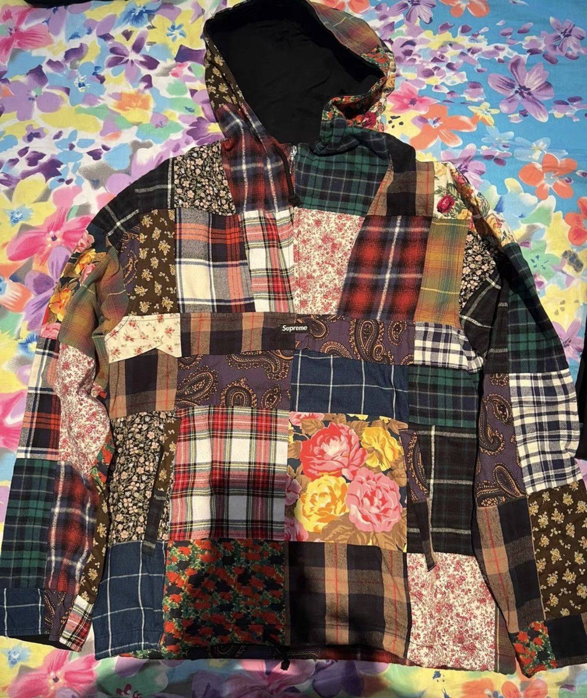 ジャケット・アウター Supreme 16AW Patchwork Anorak M $_12.JPG?set_id=880000500F
