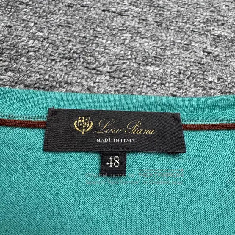 Loro Piana Loro Piana Merino Wool Knit Short Sleeve Size US M / EU 48-50 / 2 - 3 Thumbnail
