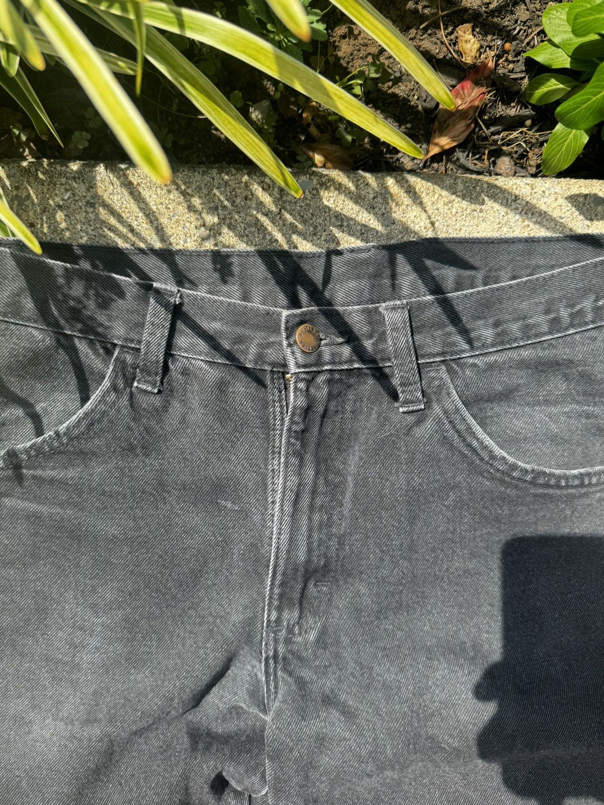 Wrangler WRANGLER BLACK VINTAGE JEANS Size US 32 / EU 48 - 5 Thumbnail