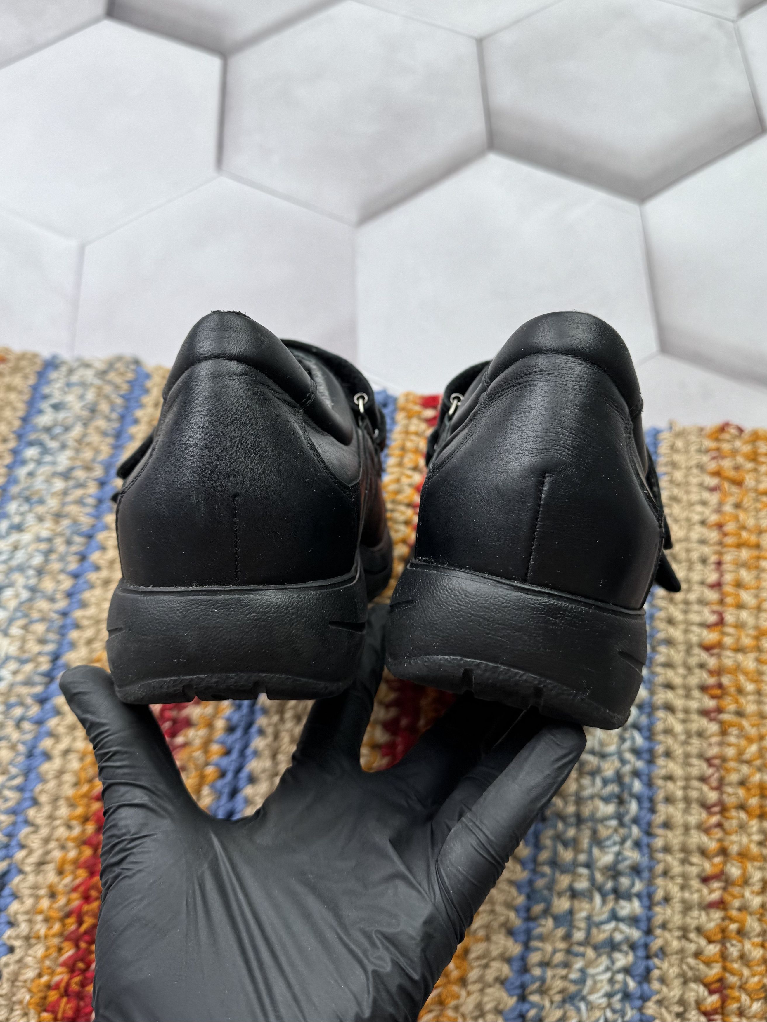 Vintage Vintage Oversized Leather Boots With Straps(E4) Size US 11 / EU 44 - 8 Thumbnail